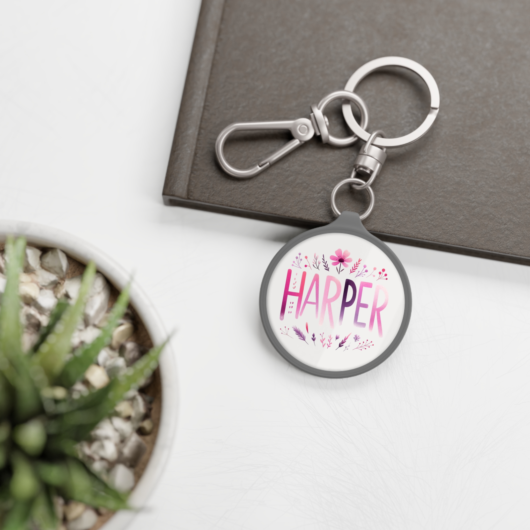 Harper Keychain Tag