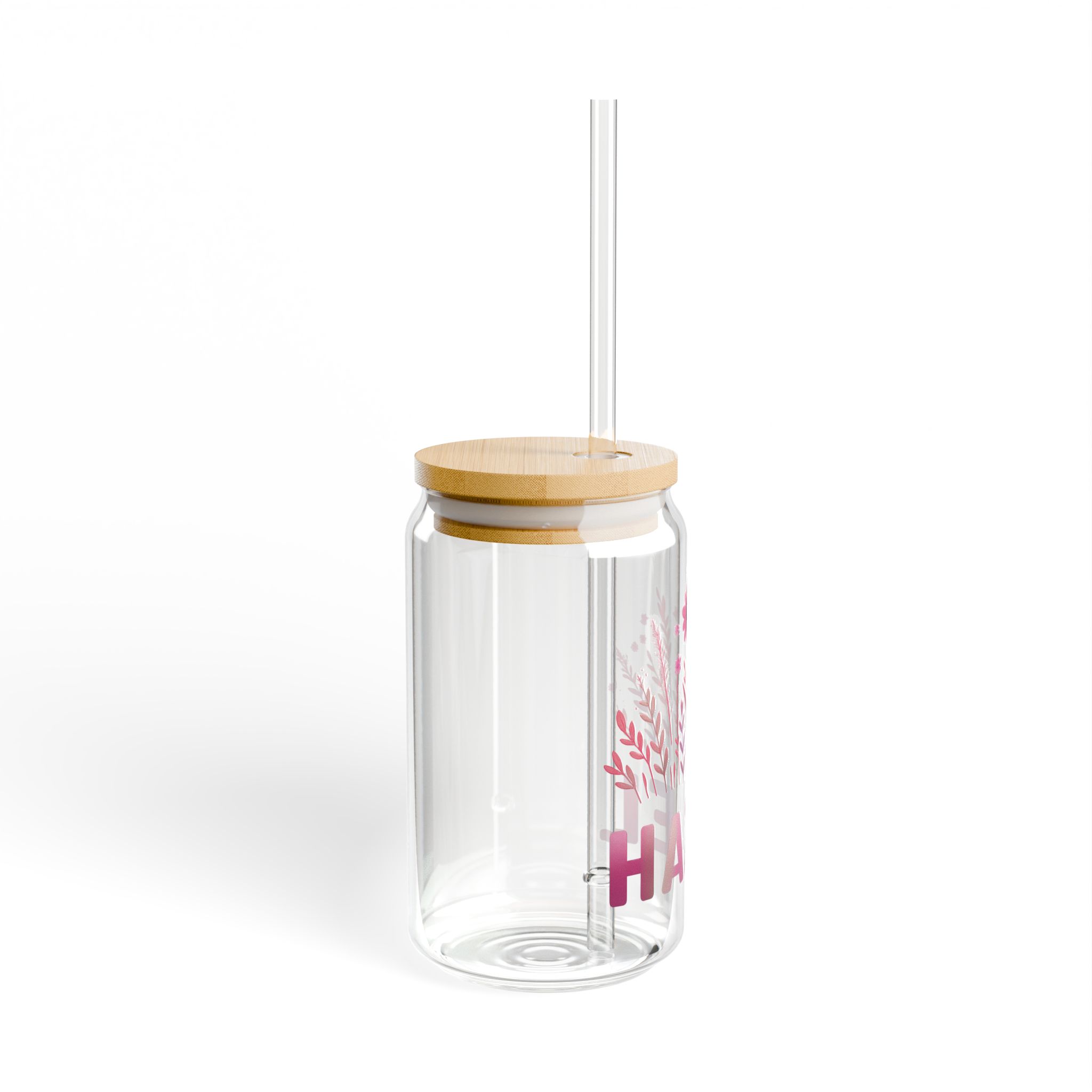 Hazel Art Glass Bamboo Tumbler