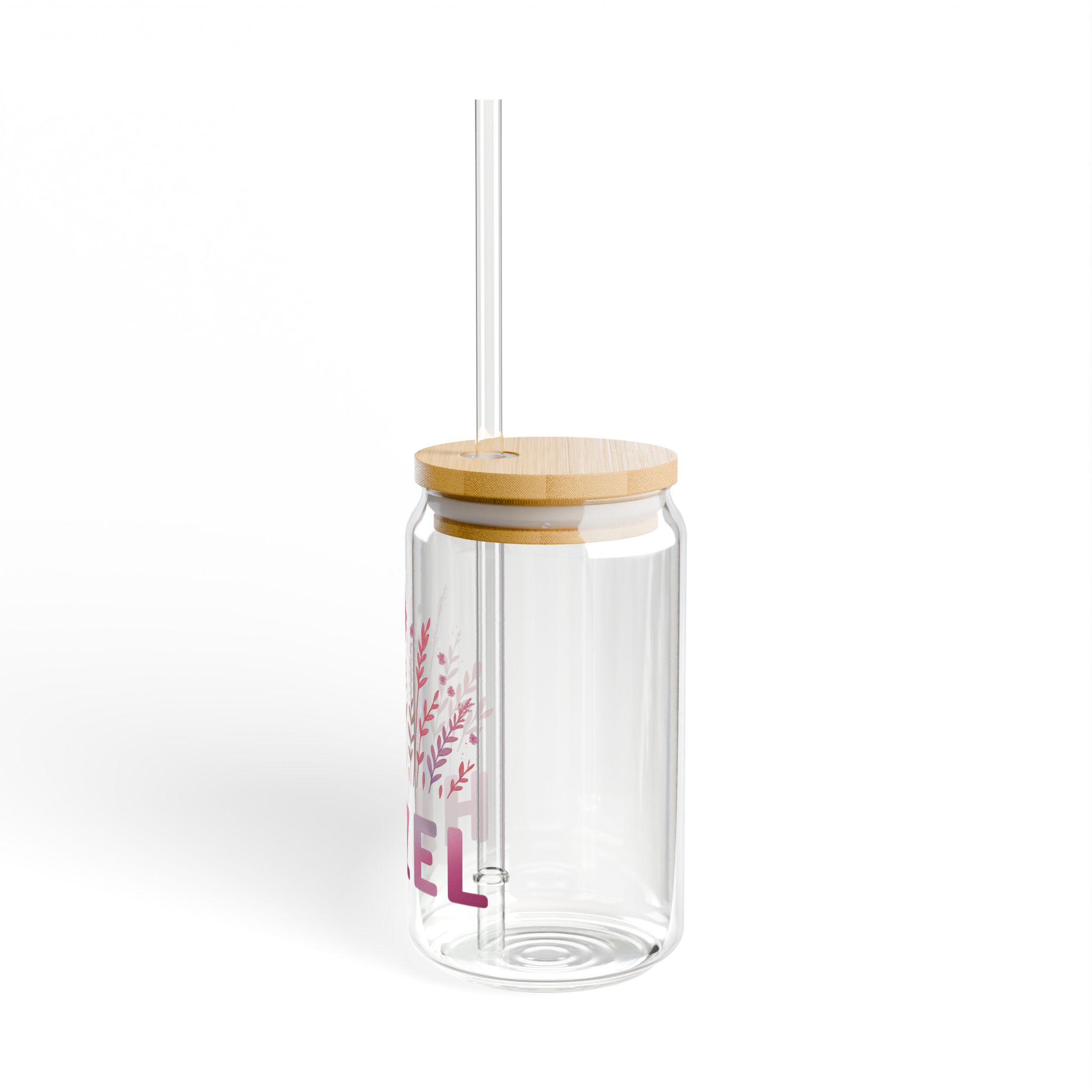 Hazel Art Glass Bamboo Tumbler