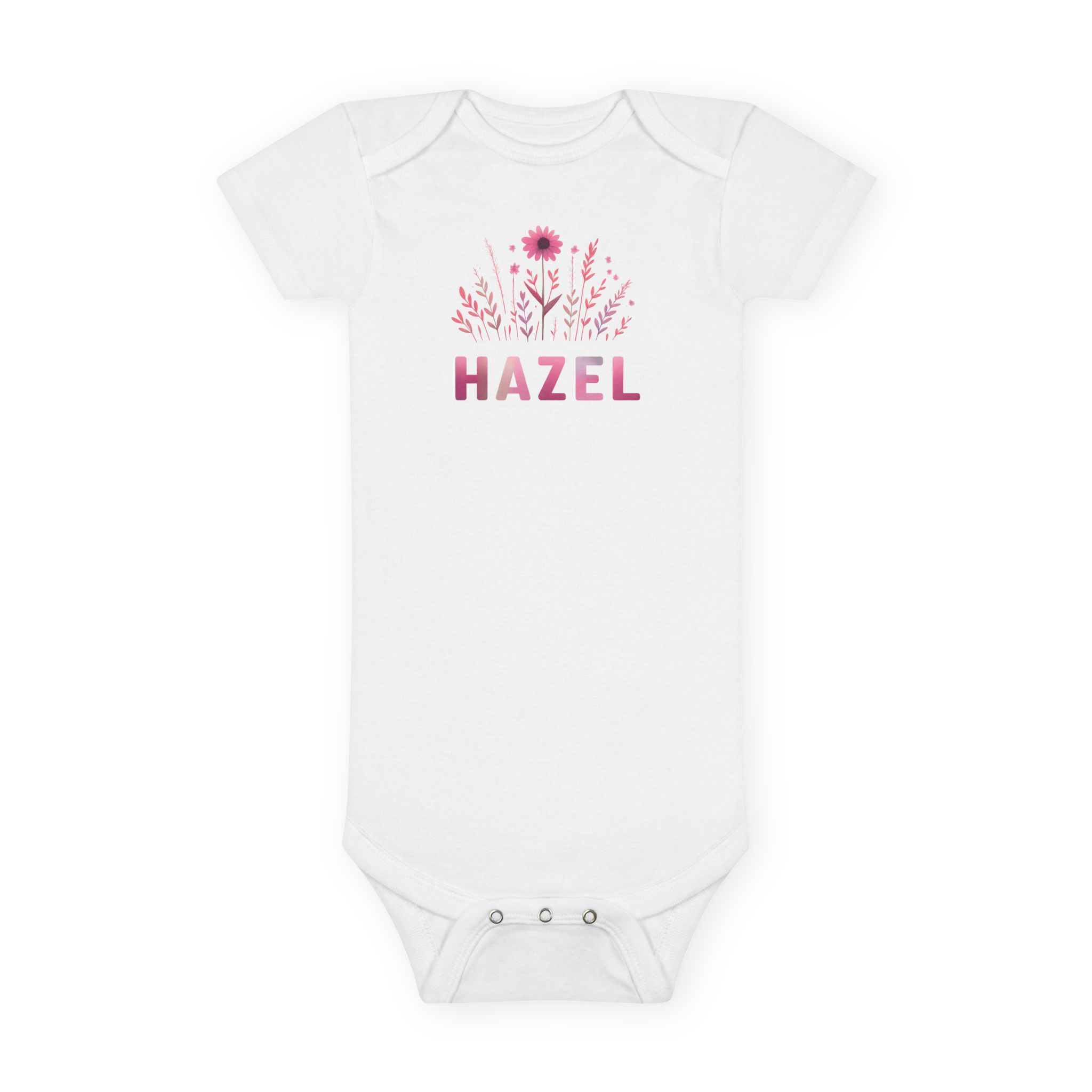 Hazel Art Short Sleeve Onesie®