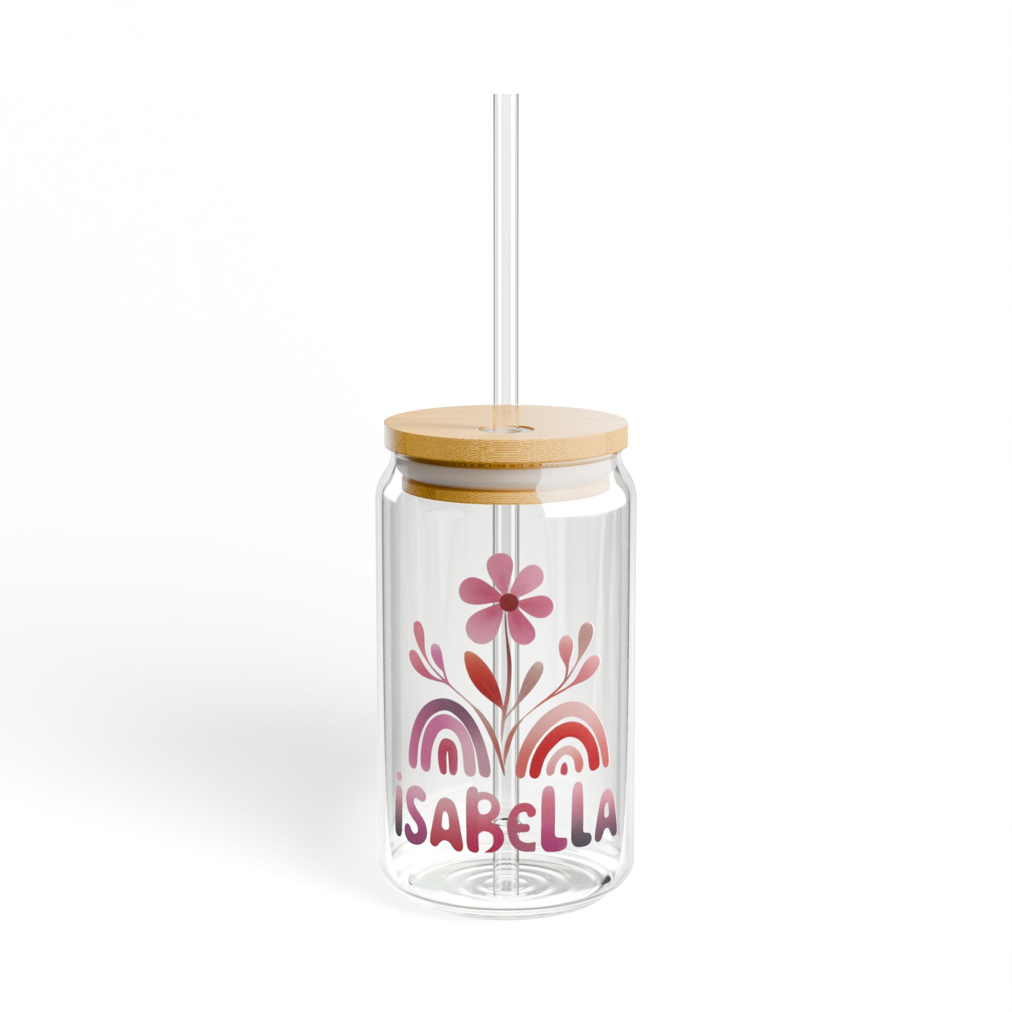 Isabella Art Glass Bamboo Tumbler
