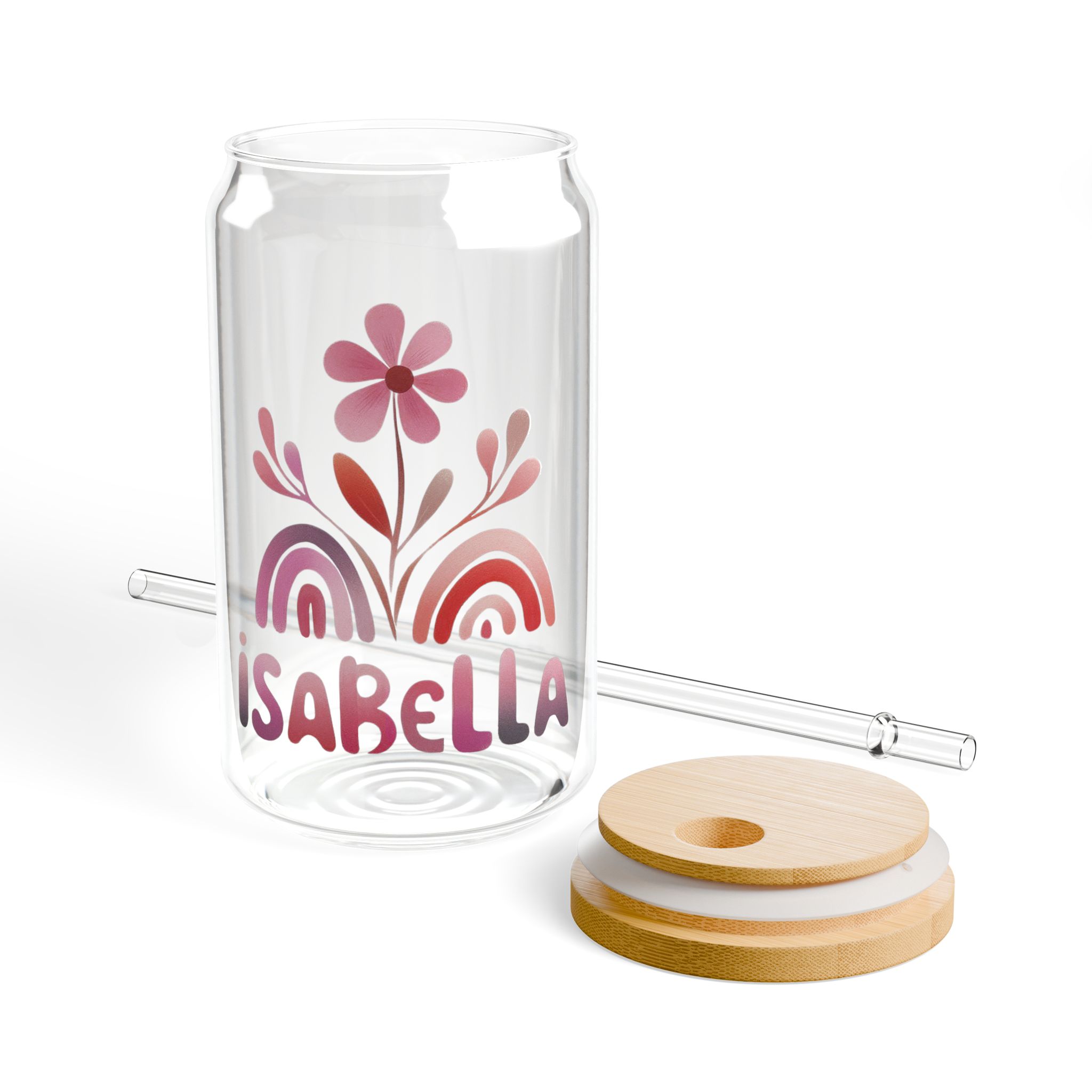 Isabella Art Glass Bamboo Tumbler