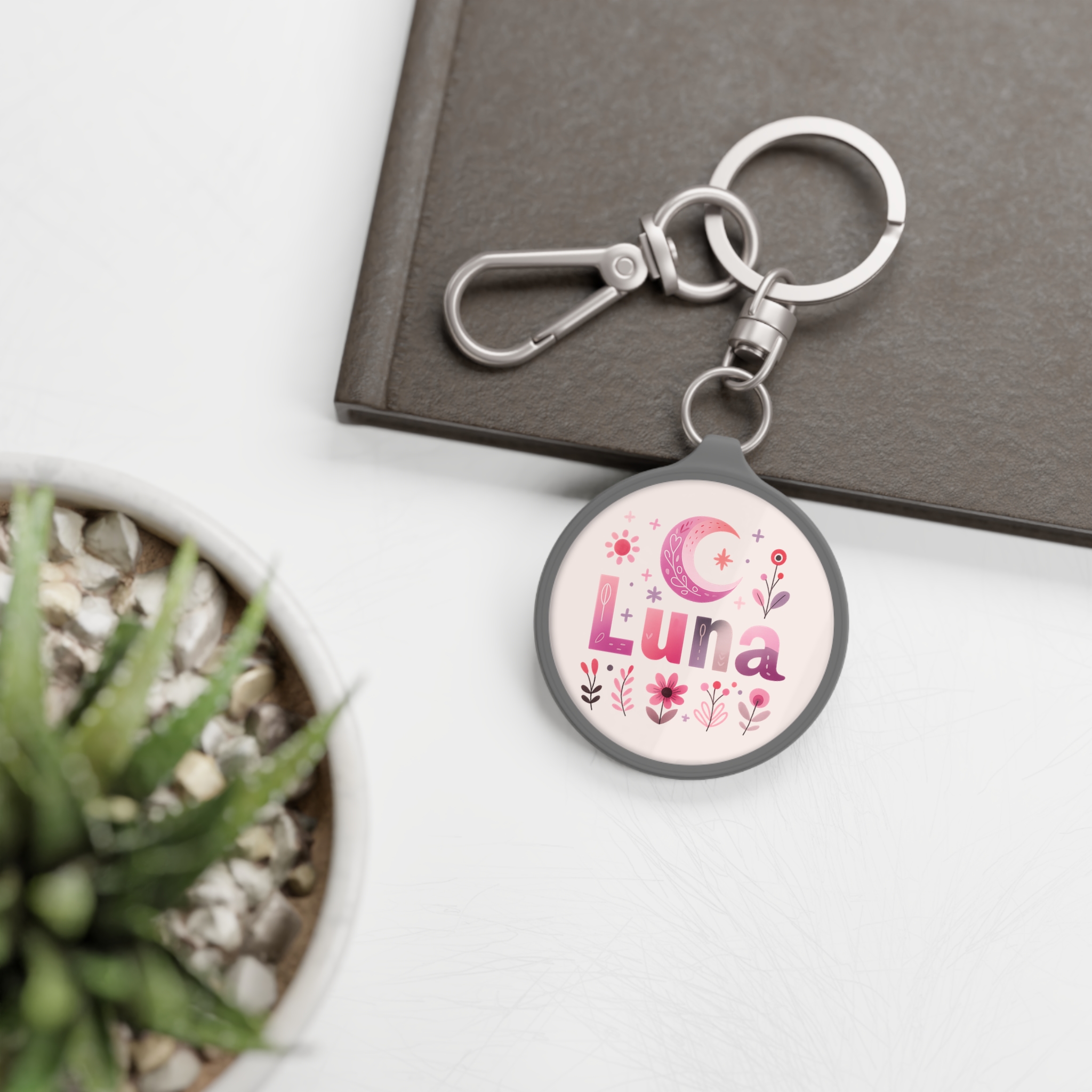 Luna Keychain Tag