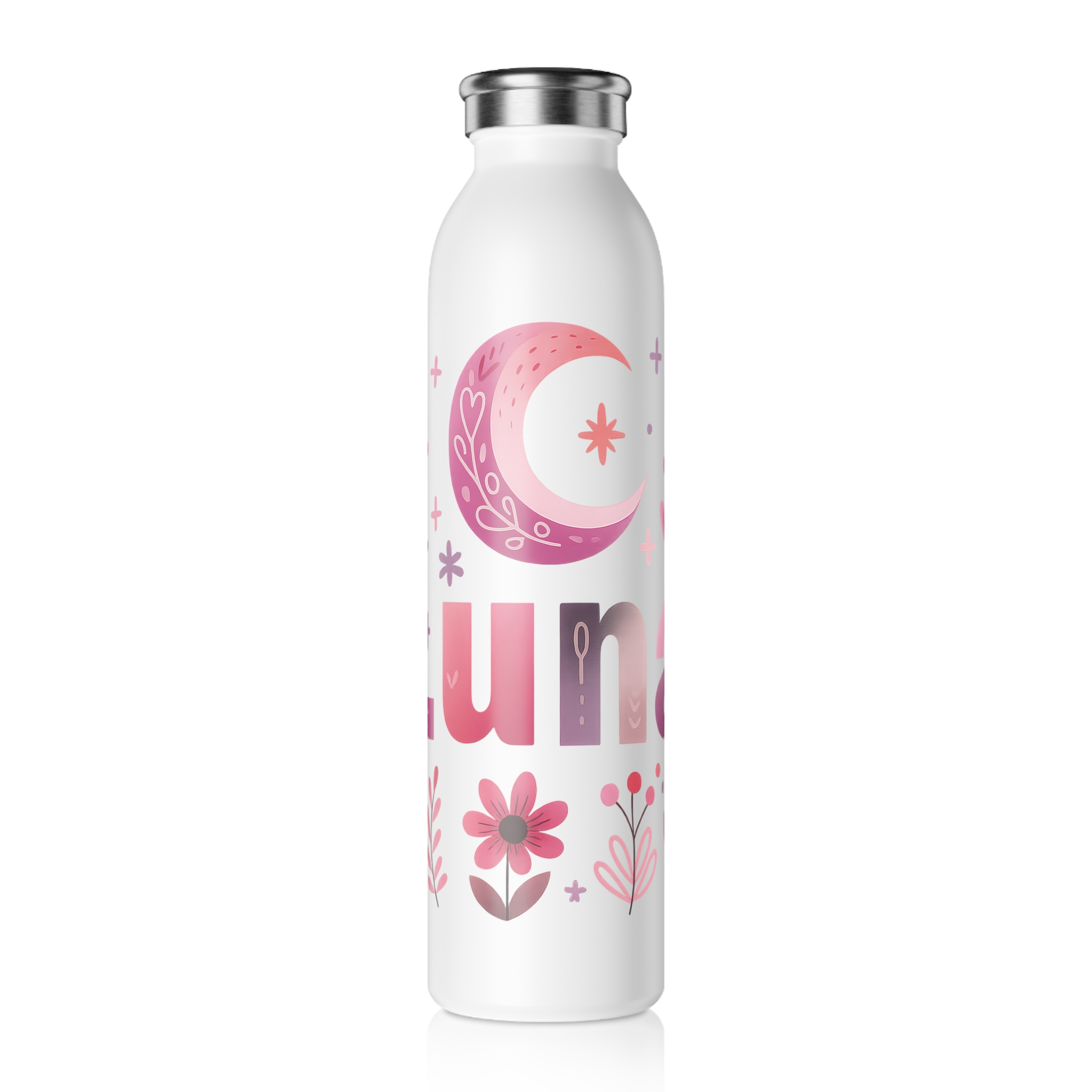 Luna Stainless Steel Slim Water Bottle