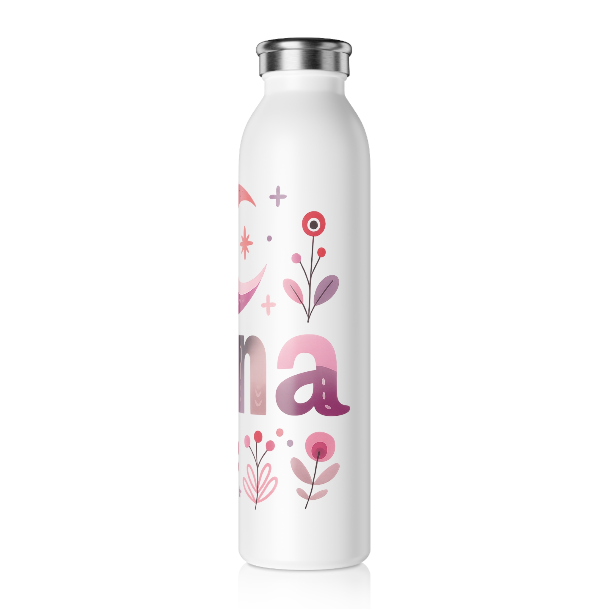 Luna Stainless Steel Slim Water Bottle