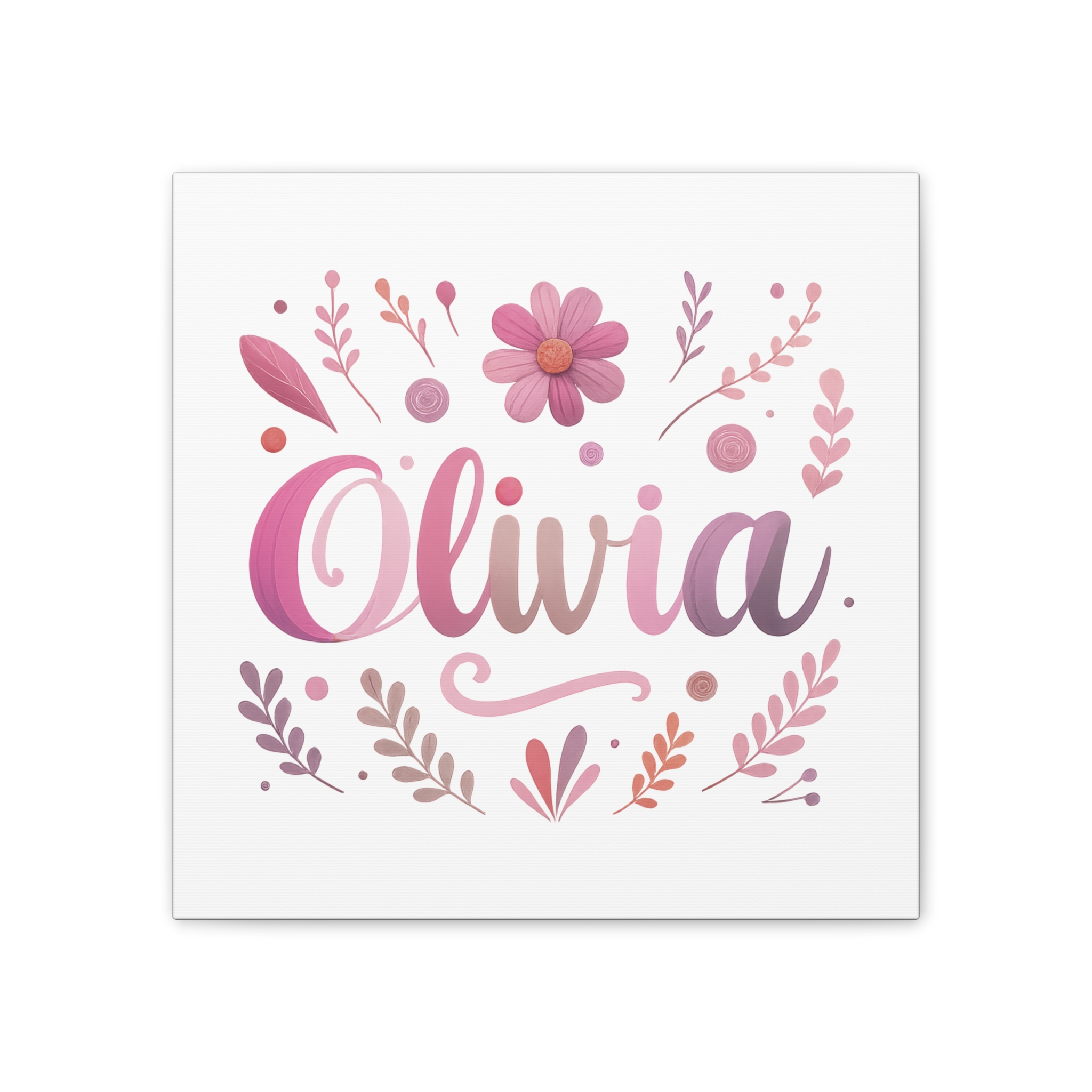 Olivia Art Canvas, 0.75″