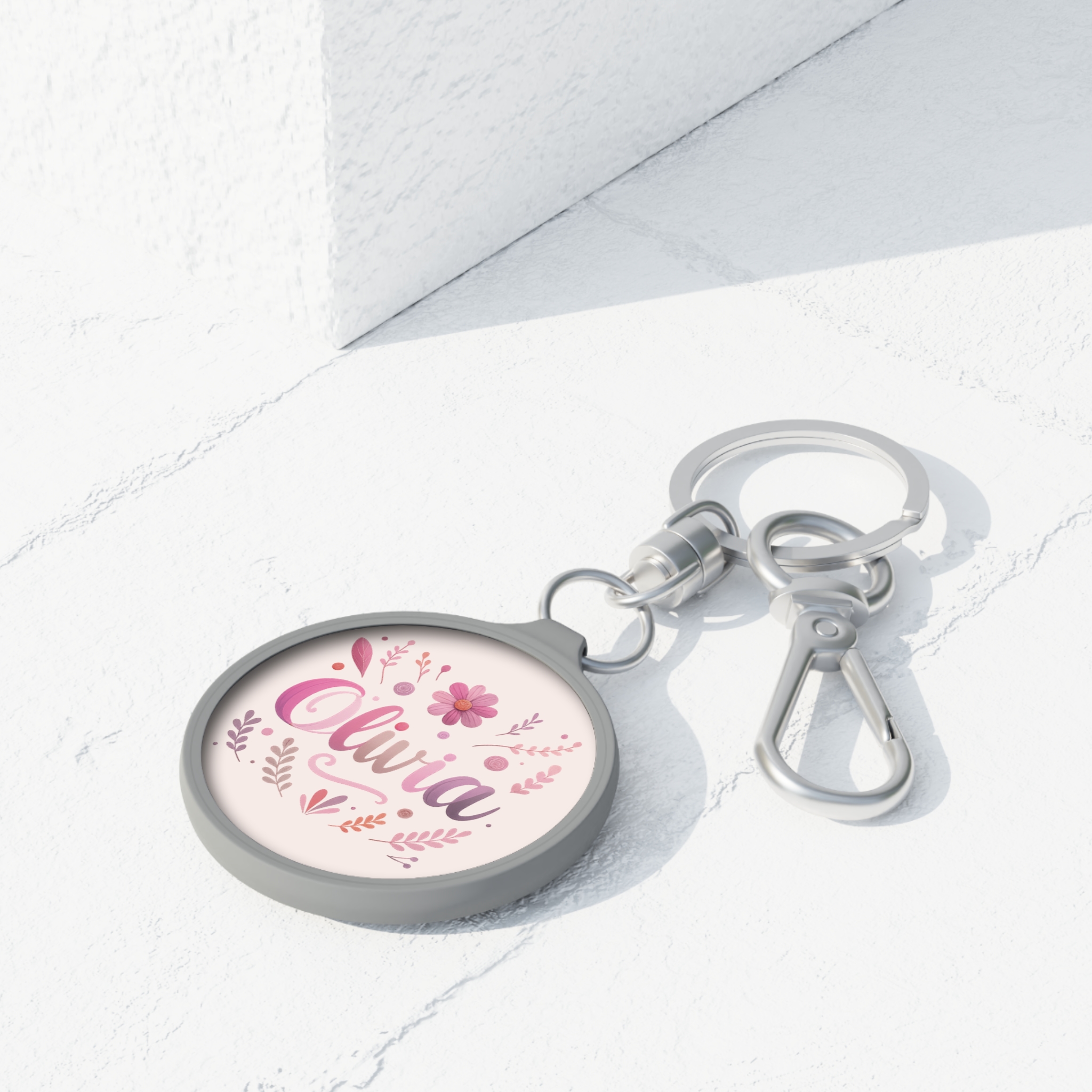 Olivia Keychain Tag