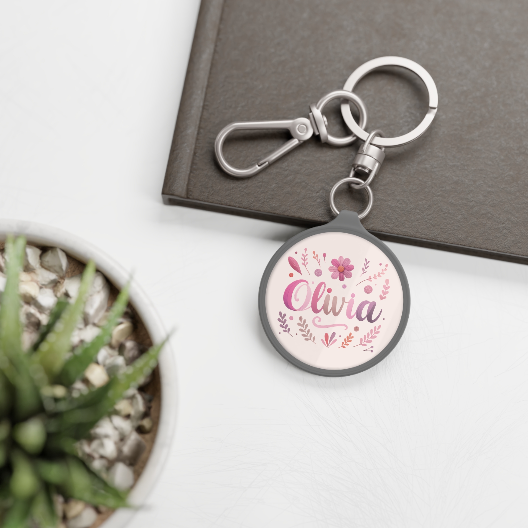 Olivia Keychain Tag