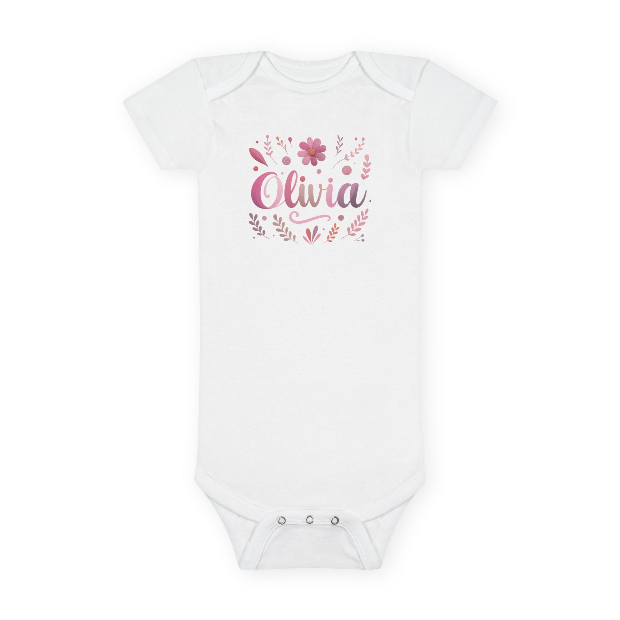 Olivia Art Short Sleeve Onesie®