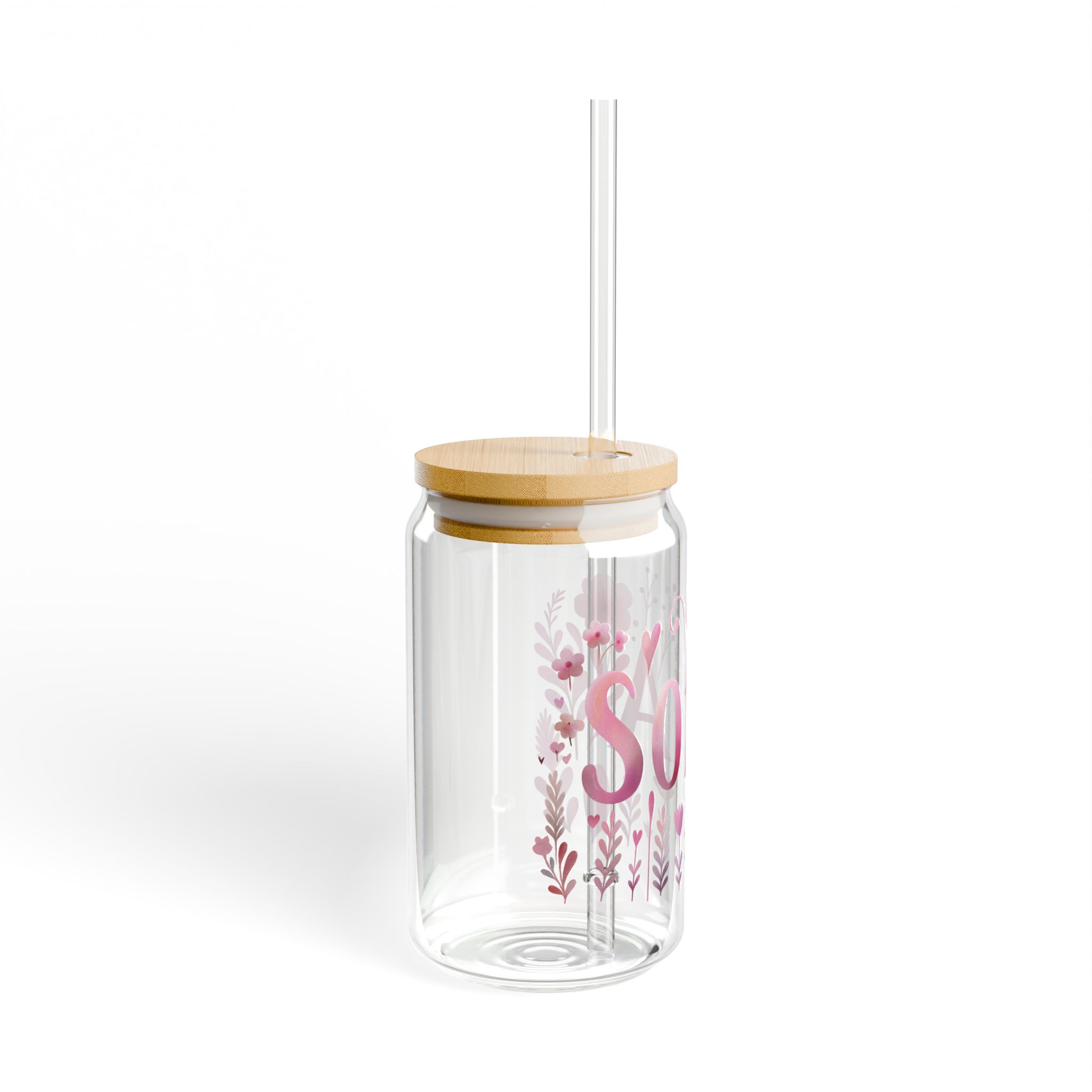 Sofia Art Glass Bamboo Tumbler