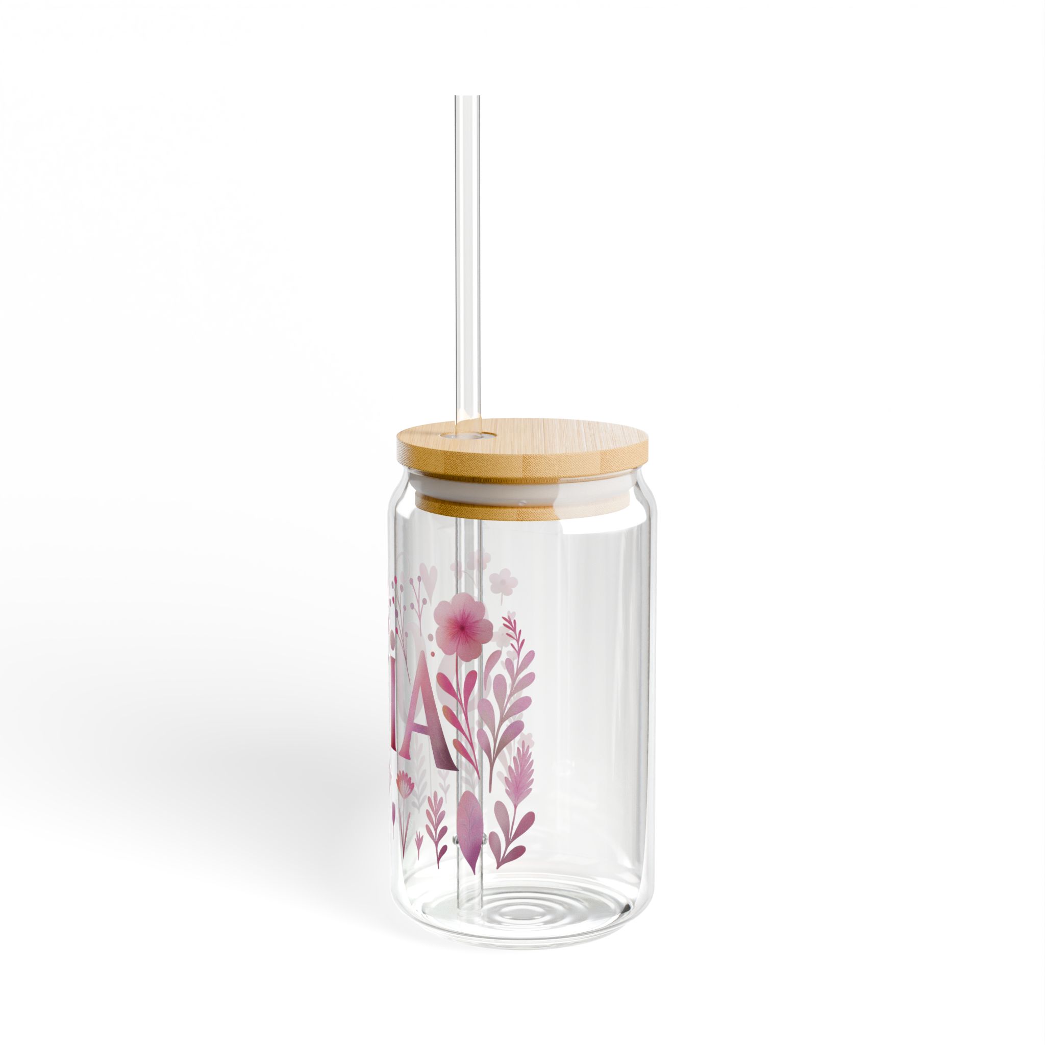 Sofia Art Glass Bamboo Tumbler