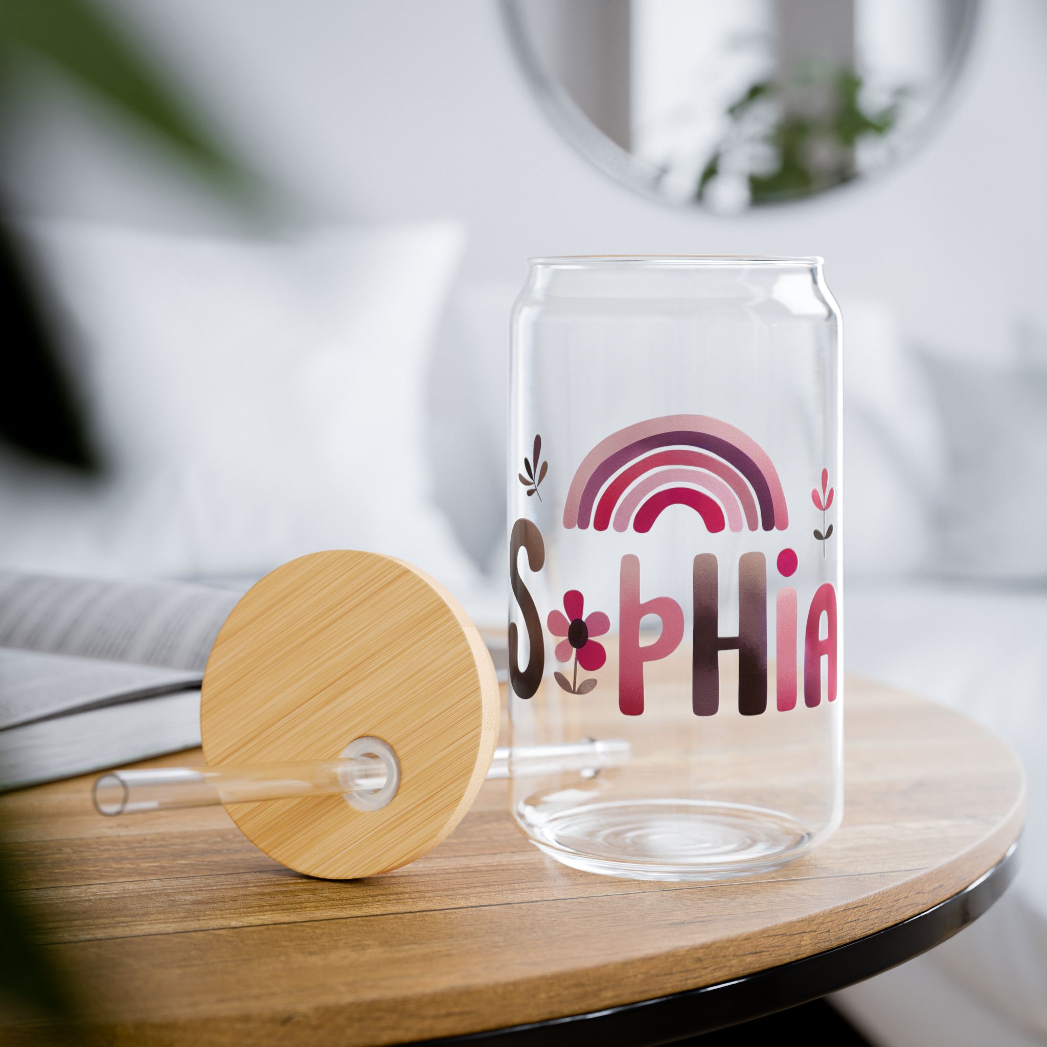 Sophia Art Glass Bamboo Tumbler