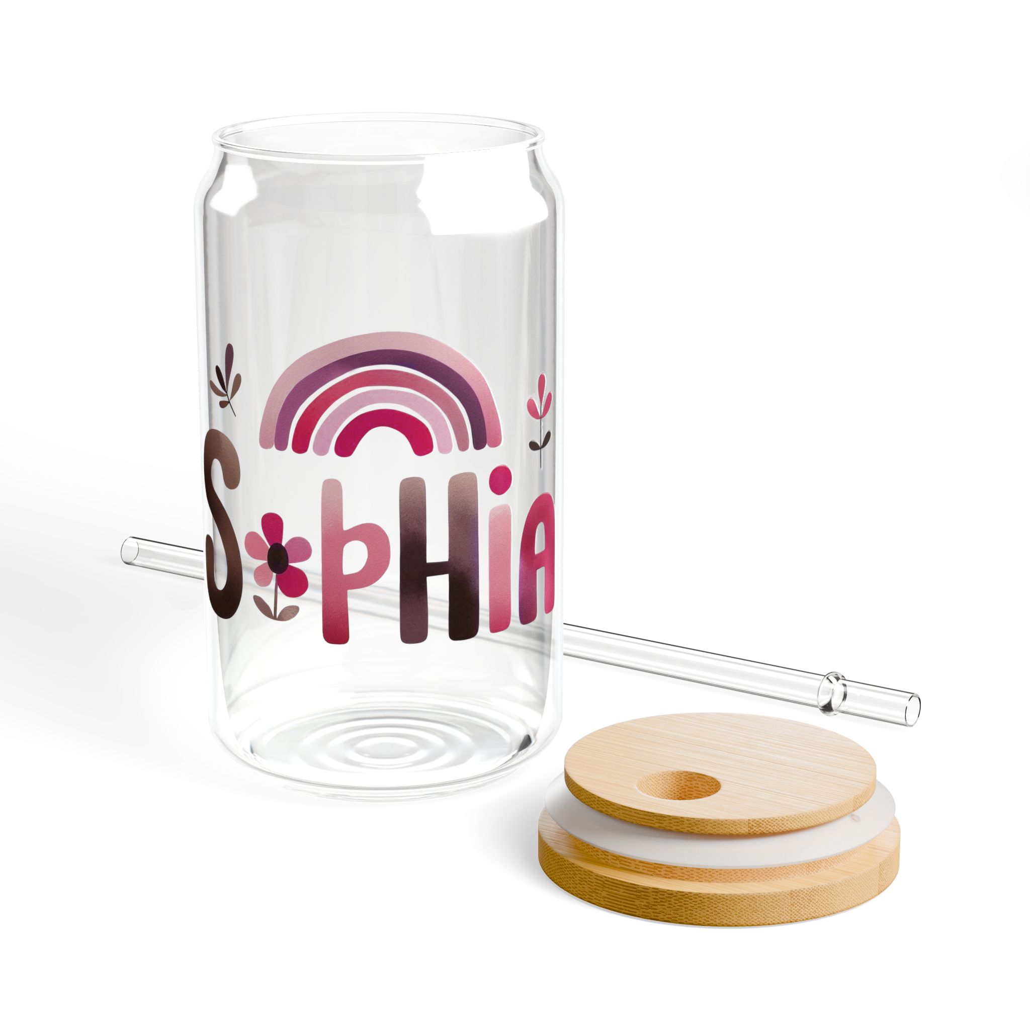 Sophia Art Glass Bamboo Tumbler