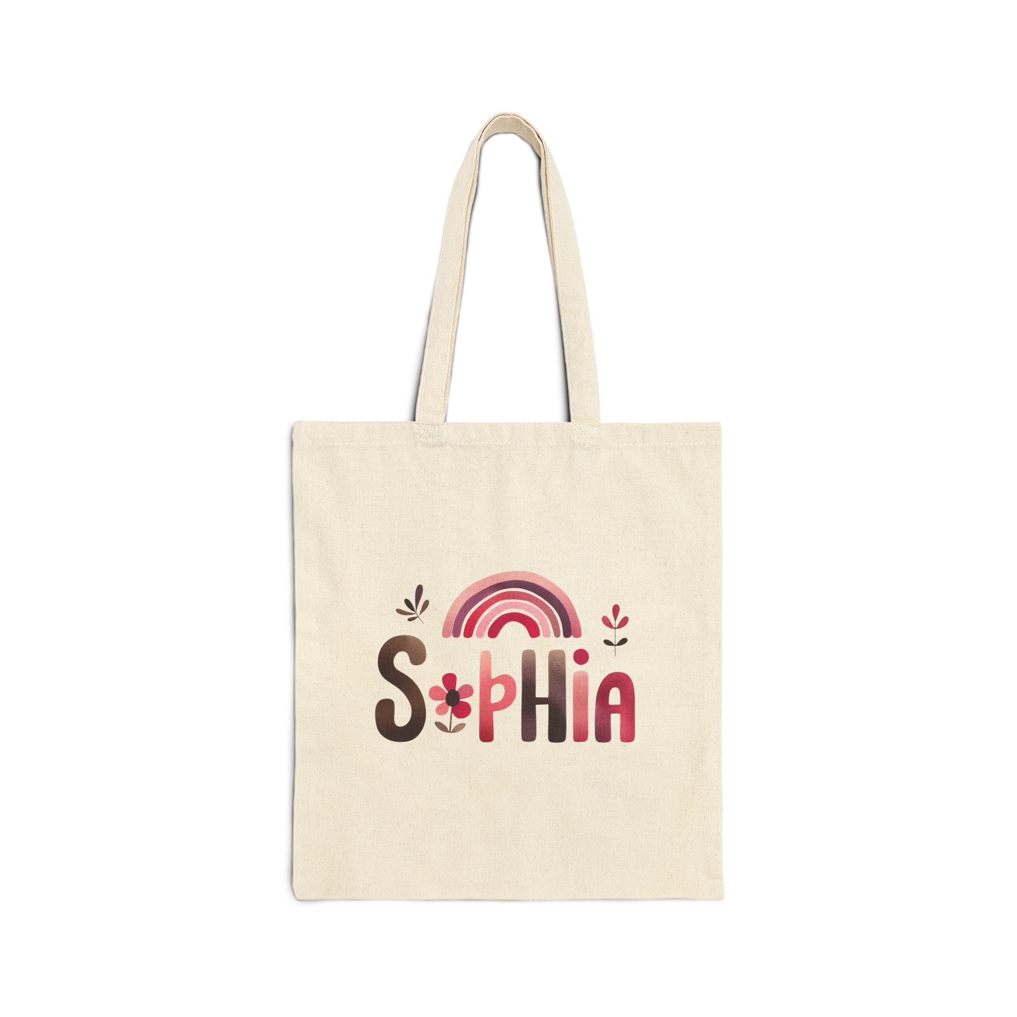 Sophia Art Canvas Tote Bag