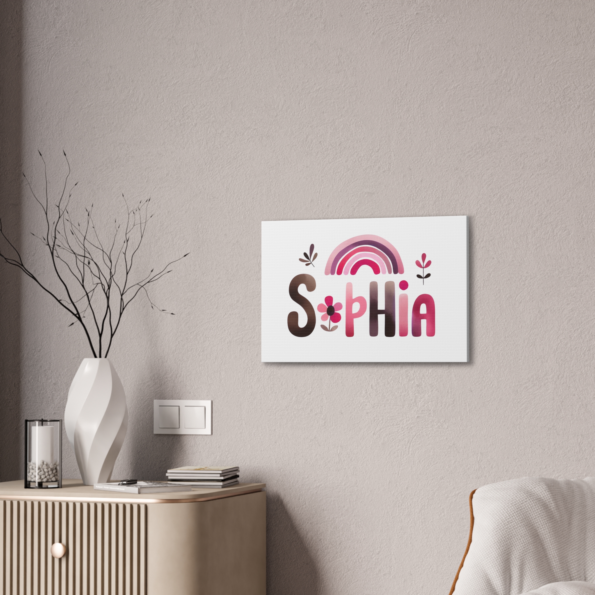 Sophia Art Canvas, 0.75″
