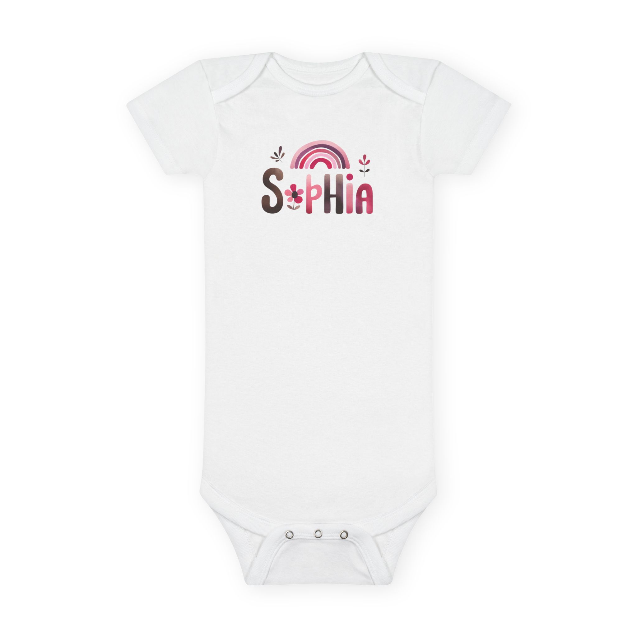 Sophia Art Short Sleeve OnesieĀ® Sophia Art Short Sleeve OnesieĀ®