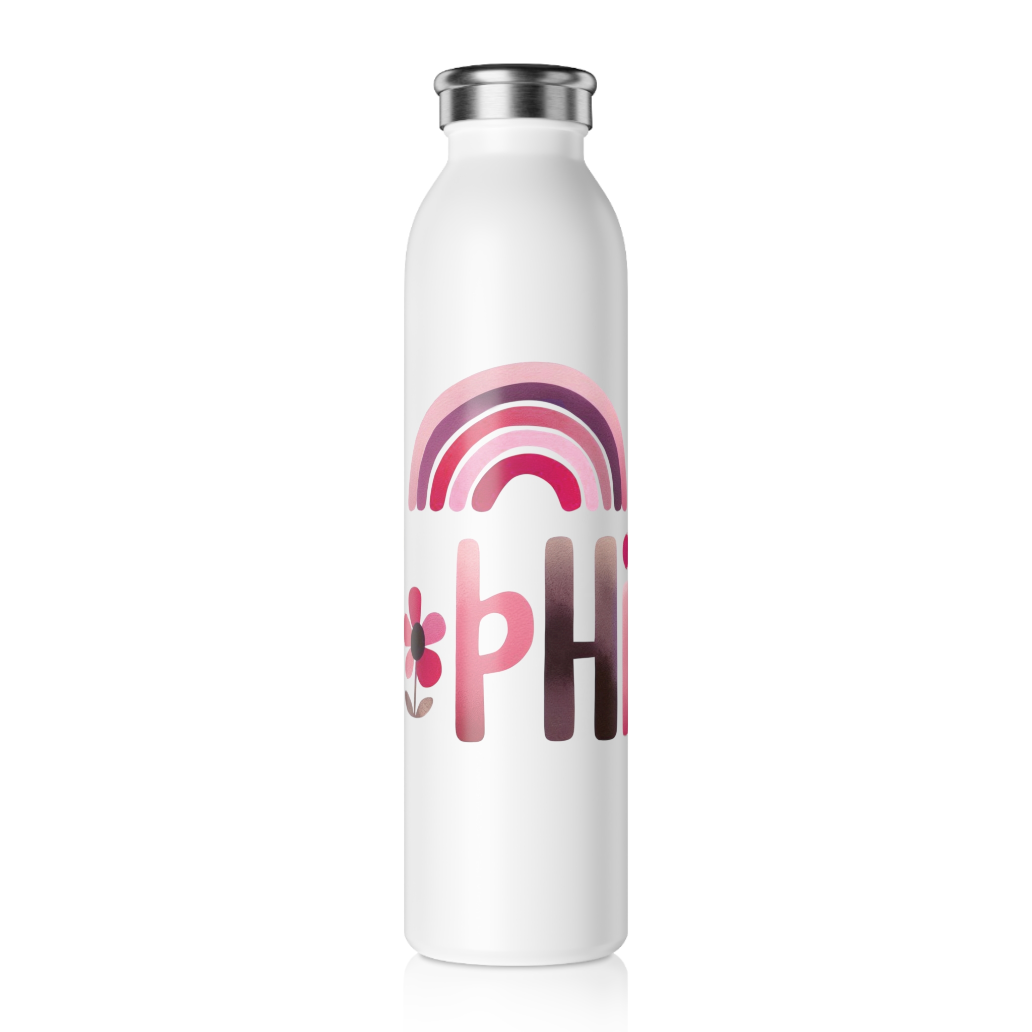 Sophia Stainless Steel Slim Water Bottle