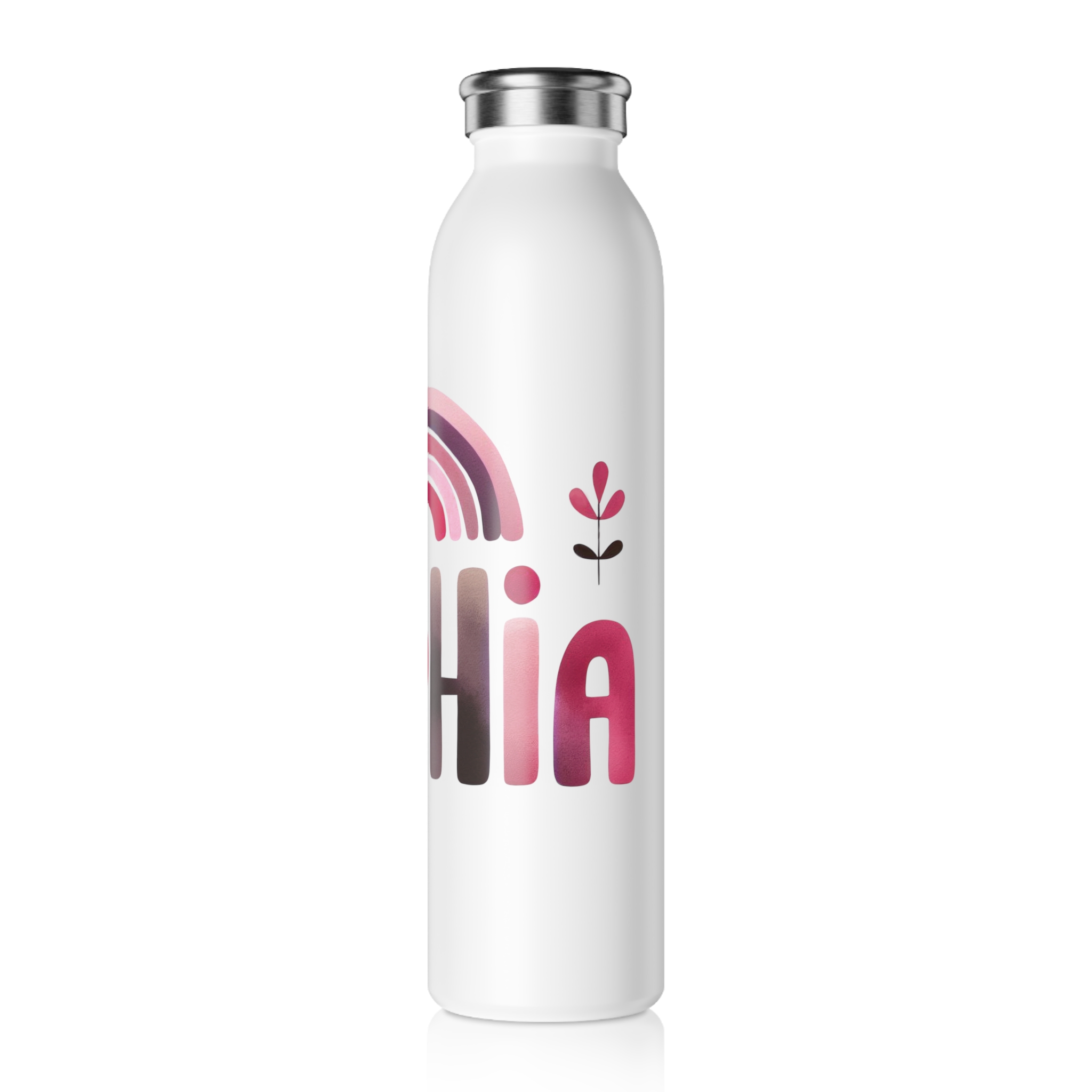 Sophia Stainless Steel Slim Water Bottle