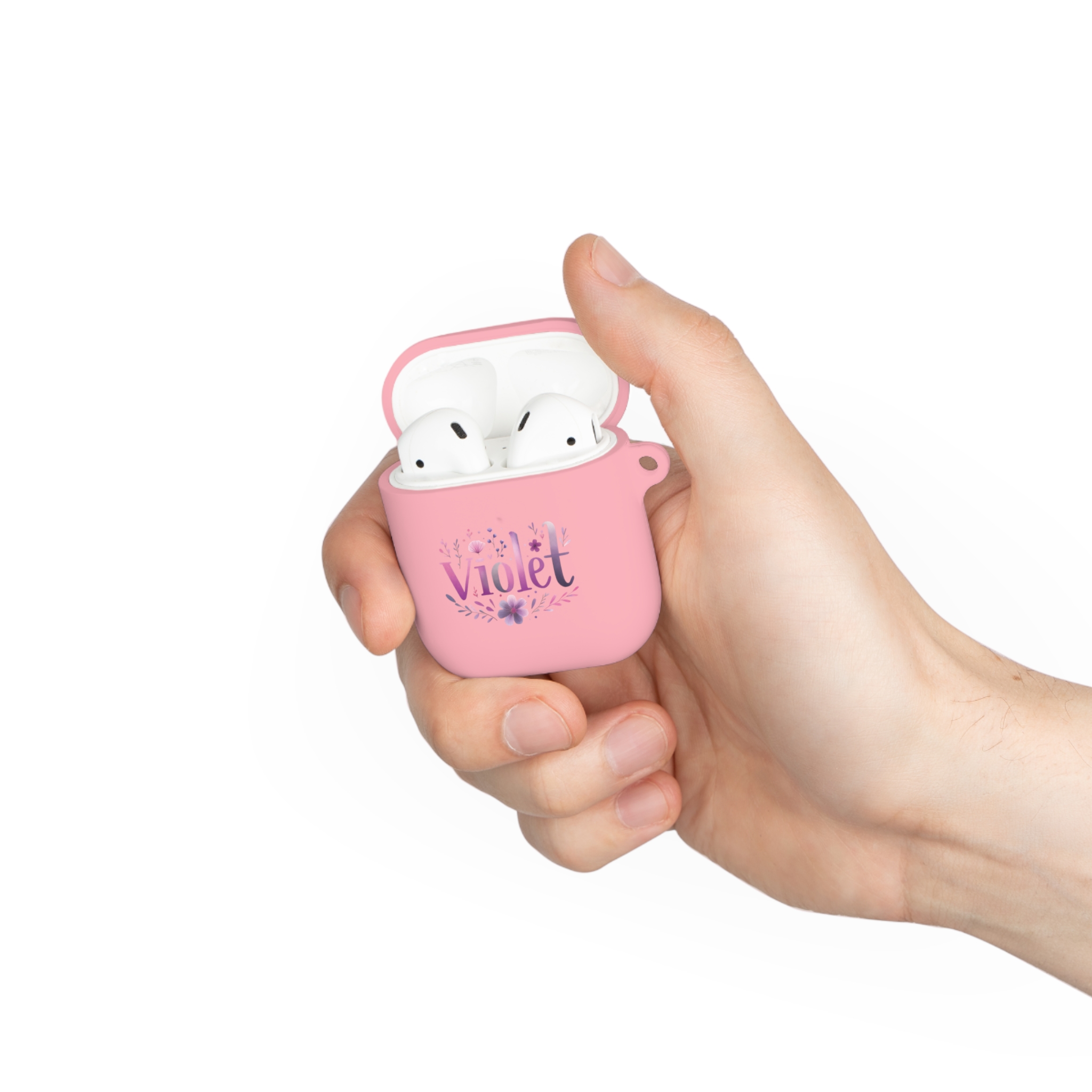 Violet Art Case Cover for AirPods and AirPods Pro