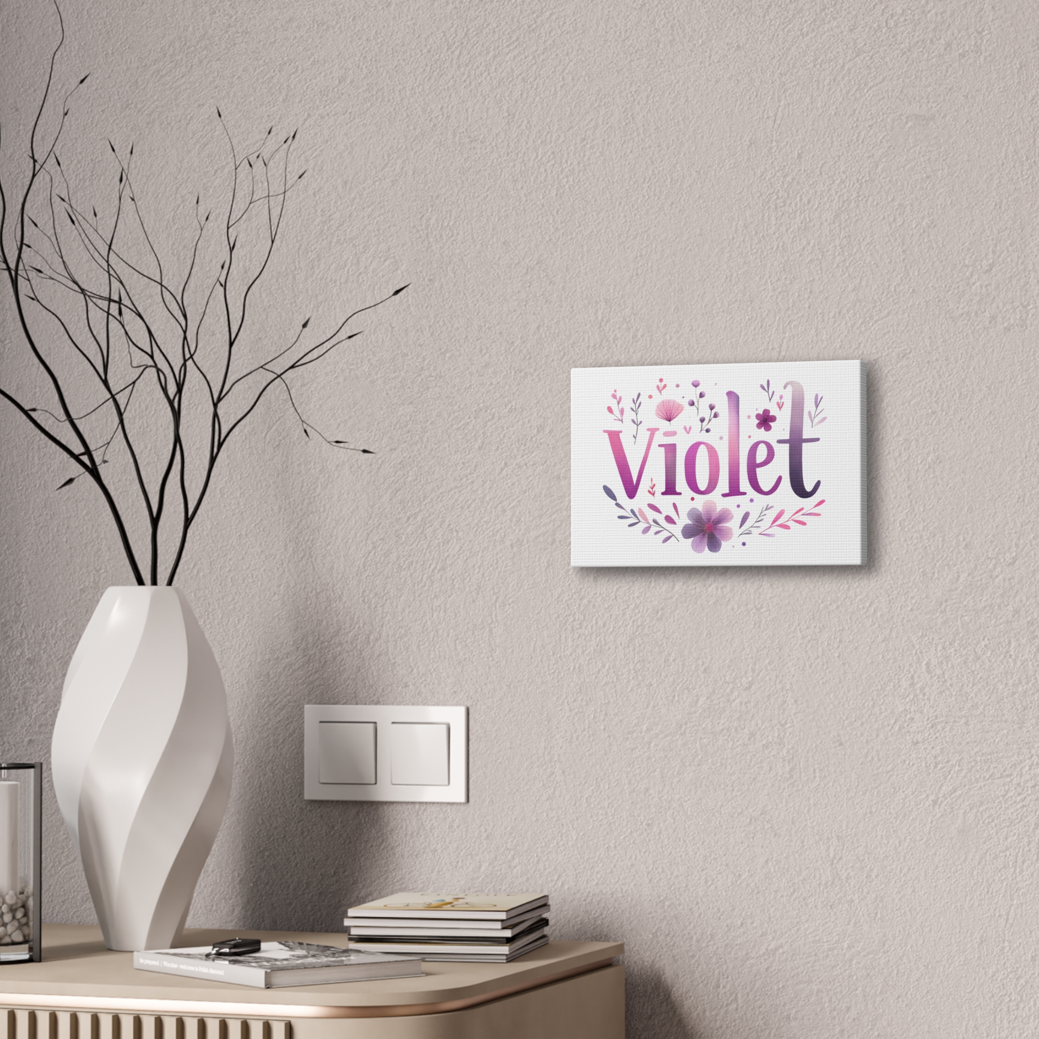 Chloe Petal & Linen Canvas, 0.75″
