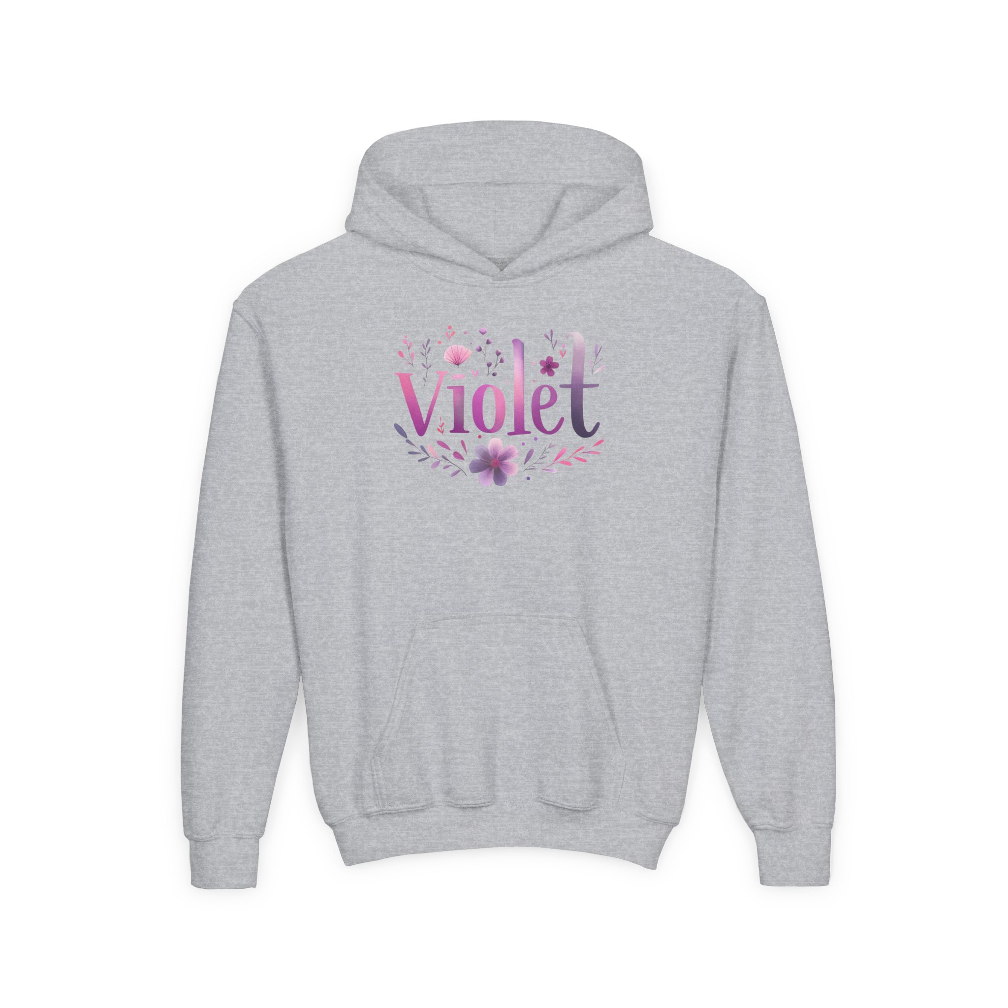 Violet Art Youth Hoodie