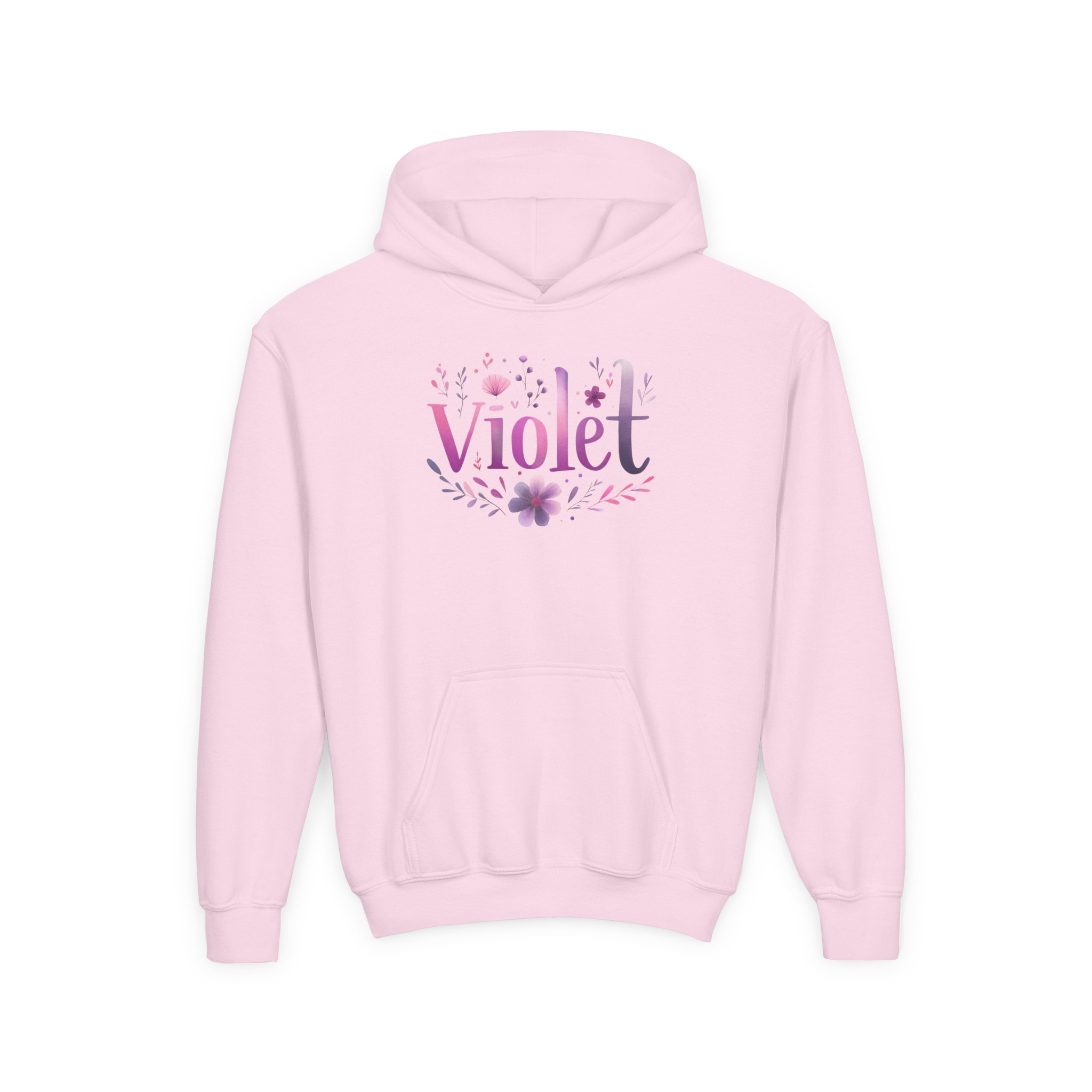 Violet Art Youth Hoodie