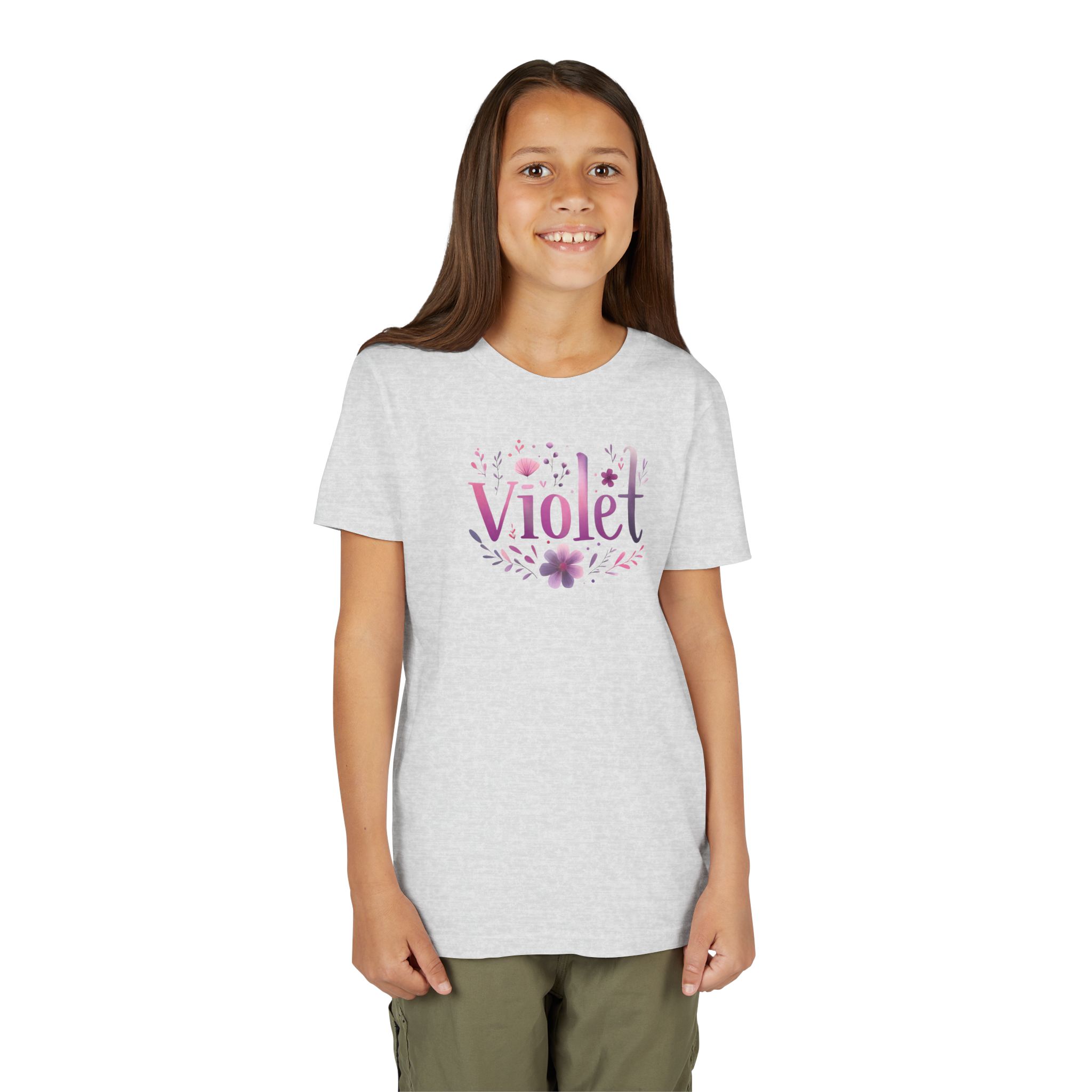 Violet Art Youth T-shirt