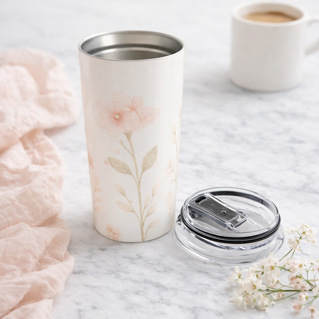 Floral Tumbler 20oz – Heirloom Garden