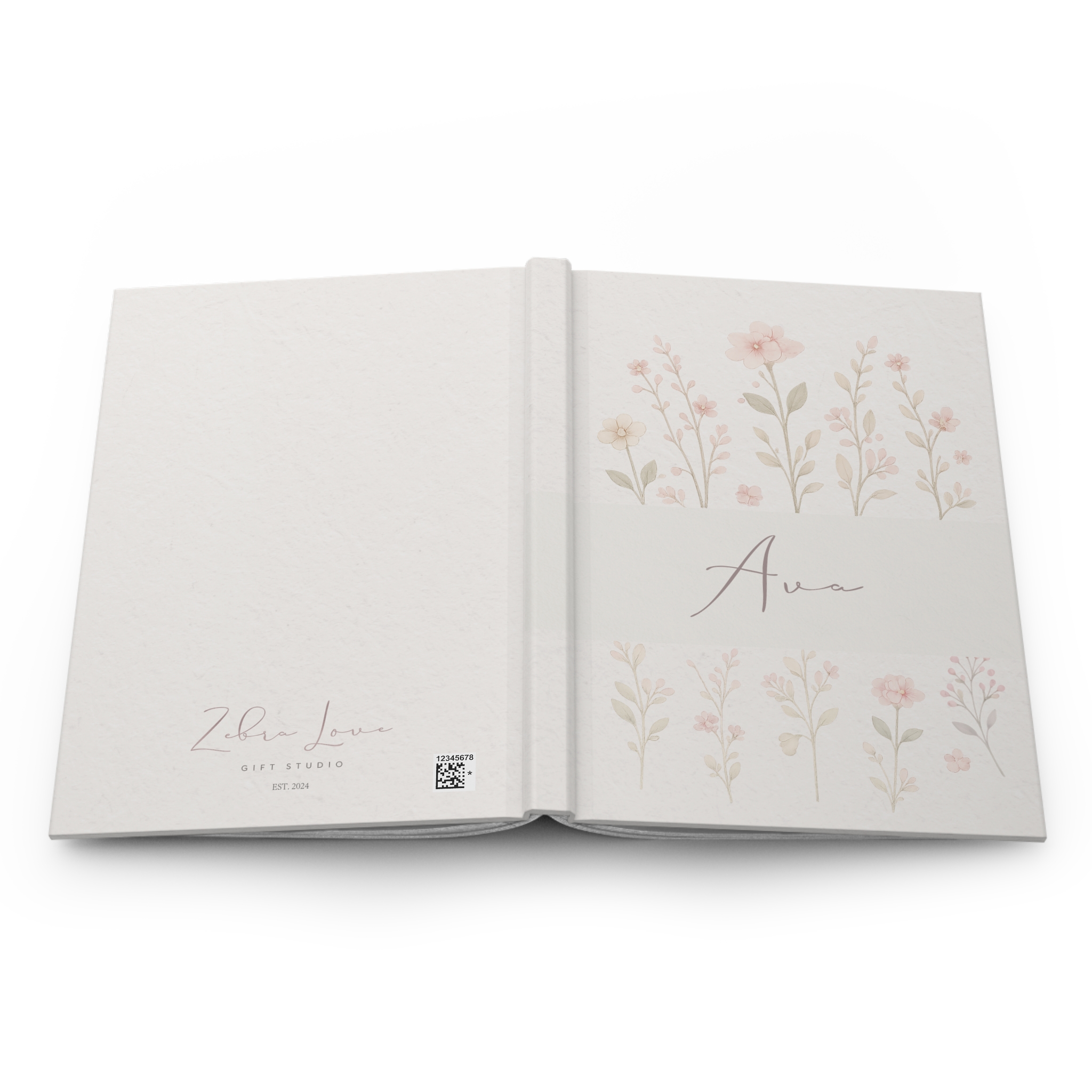 Personalized Floral Journal – Heirloom Garden