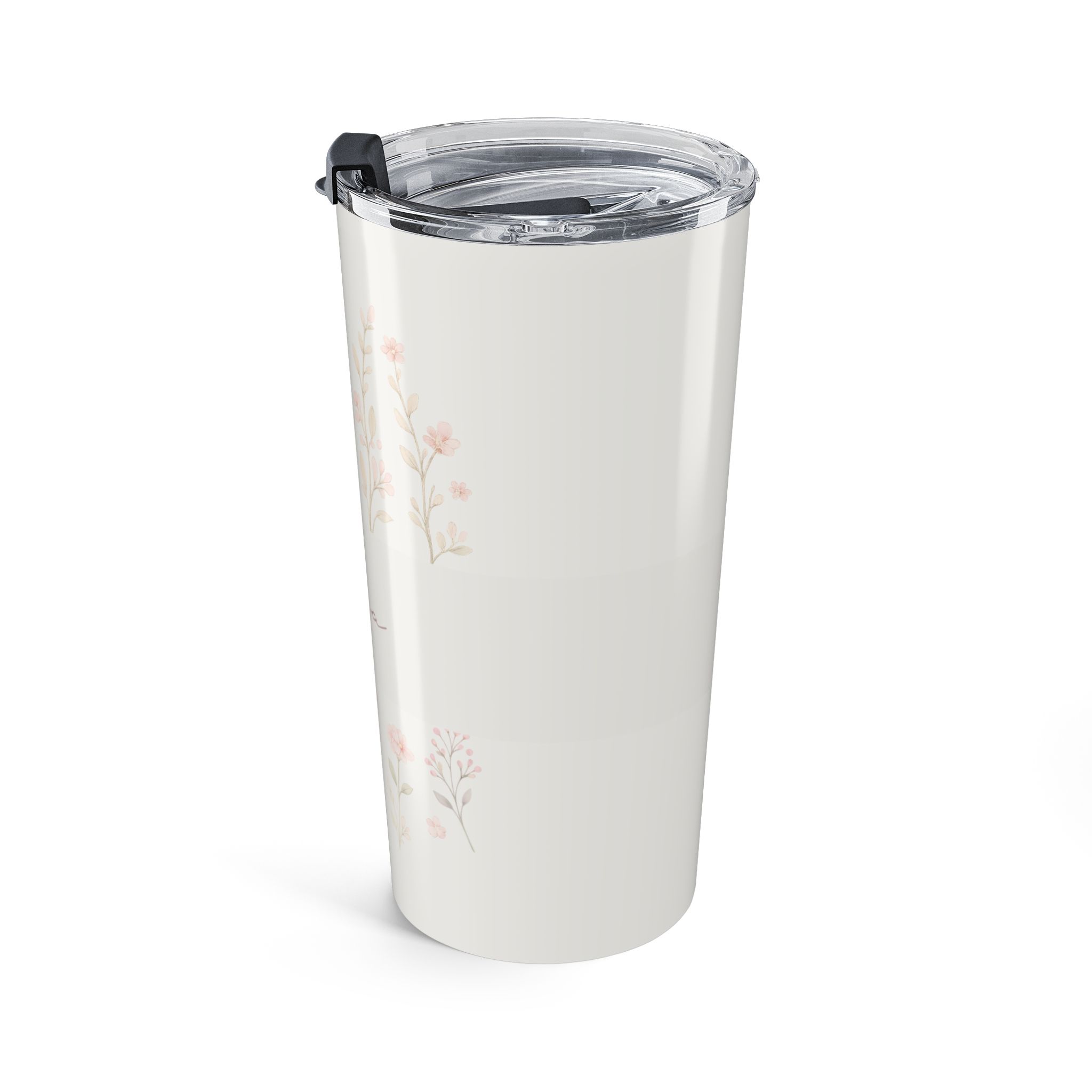 Personalized Floral Tumbler 20oz – Heirloom Garden
