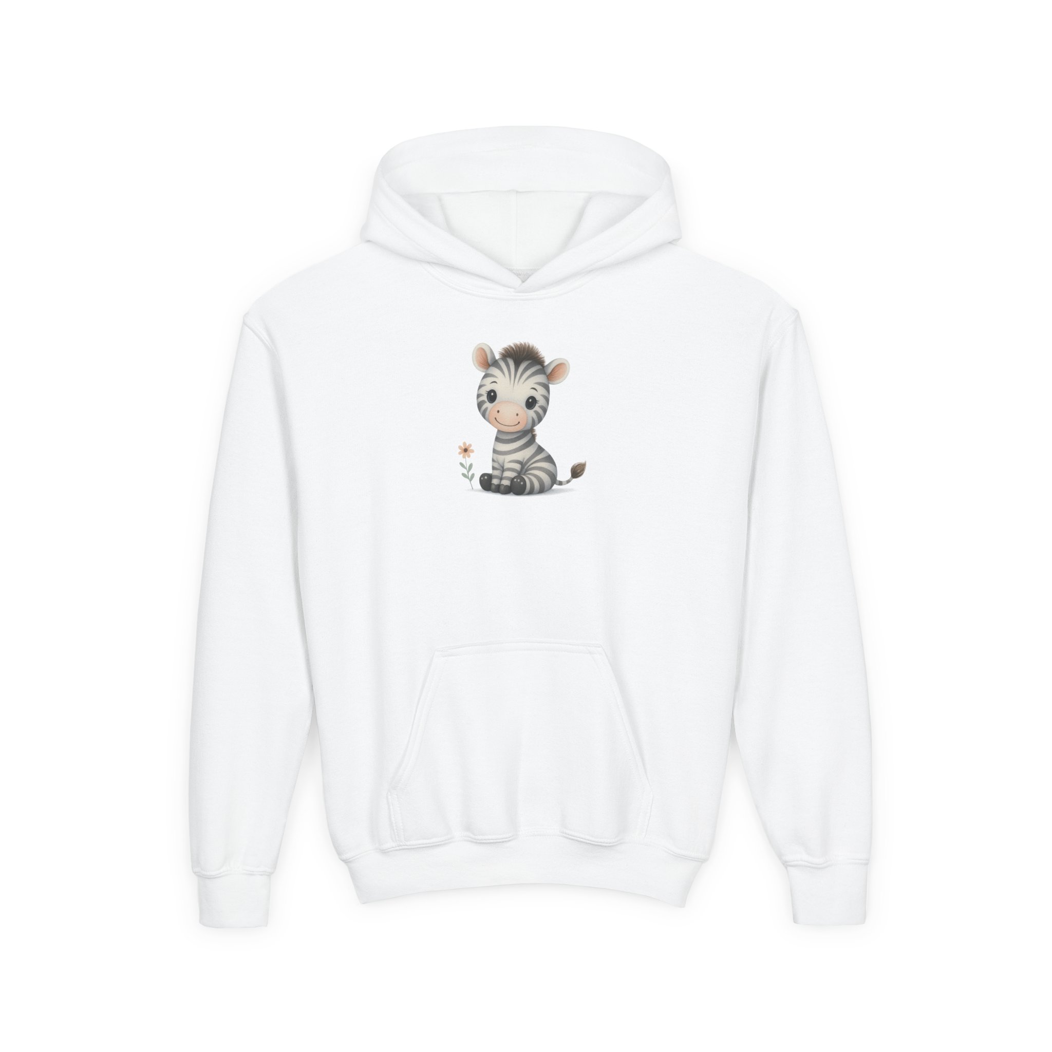 Baby Zebra Youth Hoodie