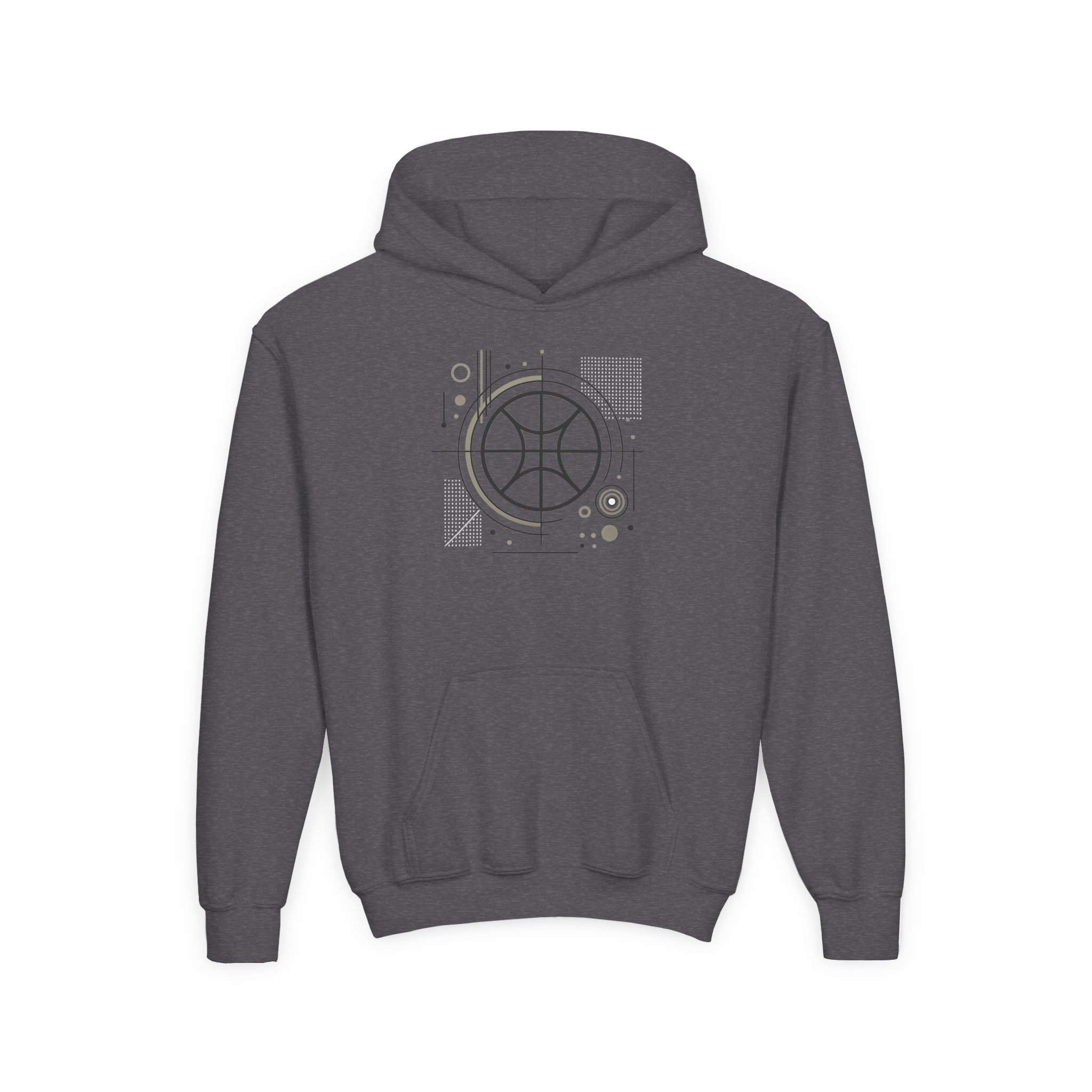 Geo Basketball Youth Hoodie