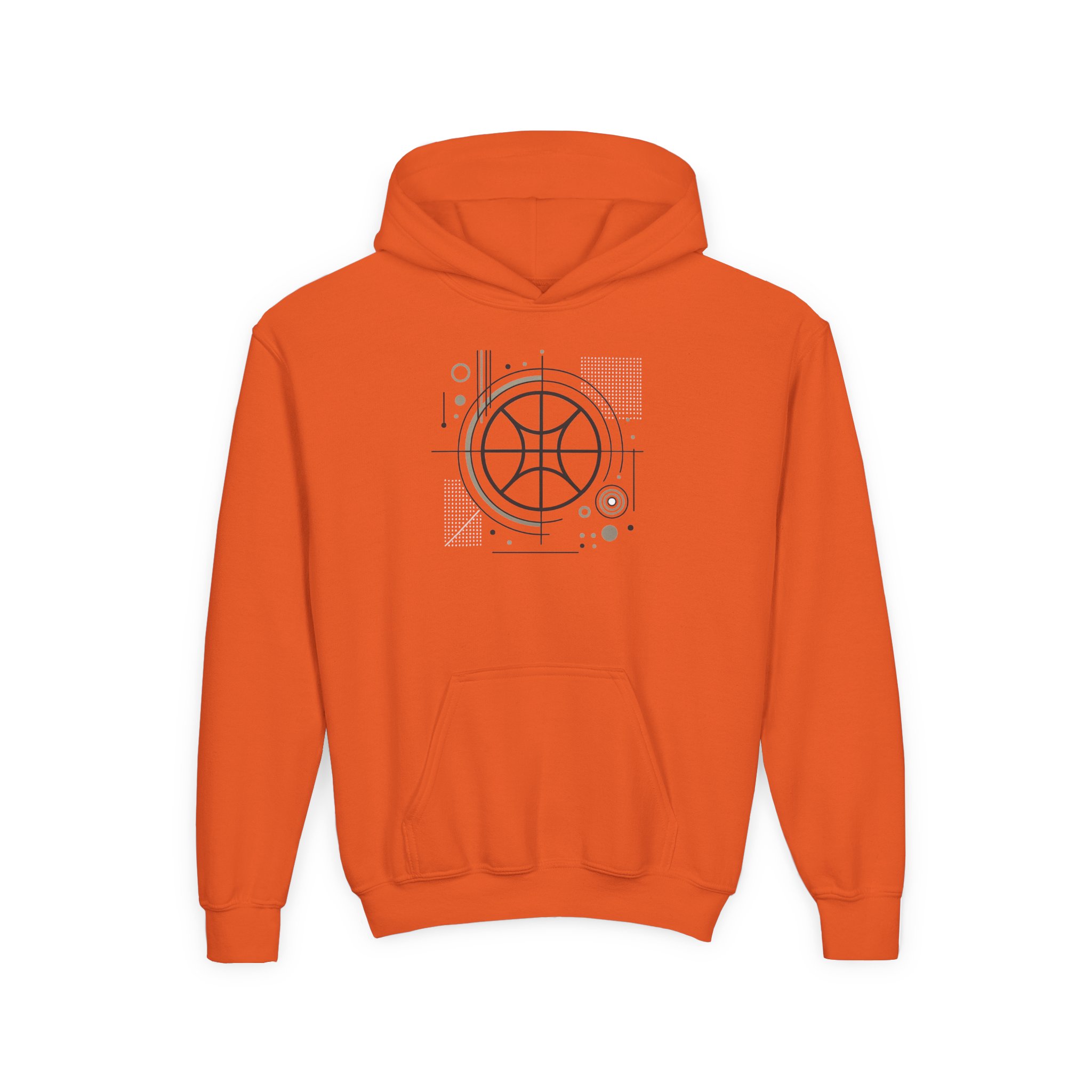 Geo Basketball Youth Hoodie