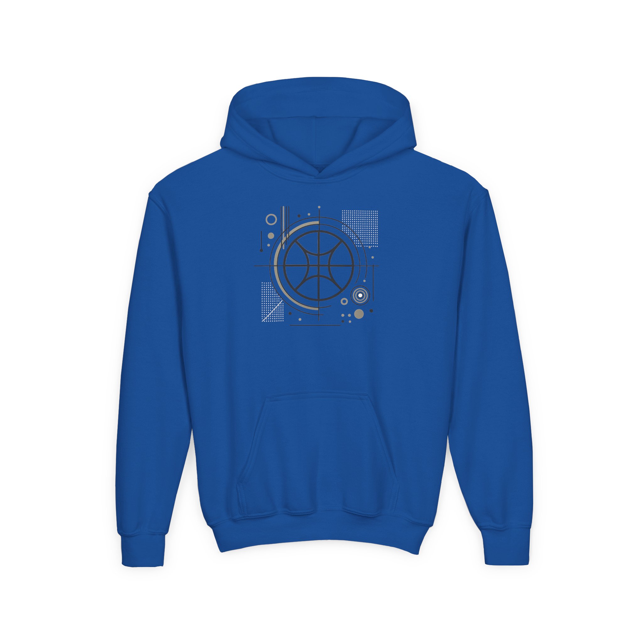 Geo Basketball Youth Hoodie