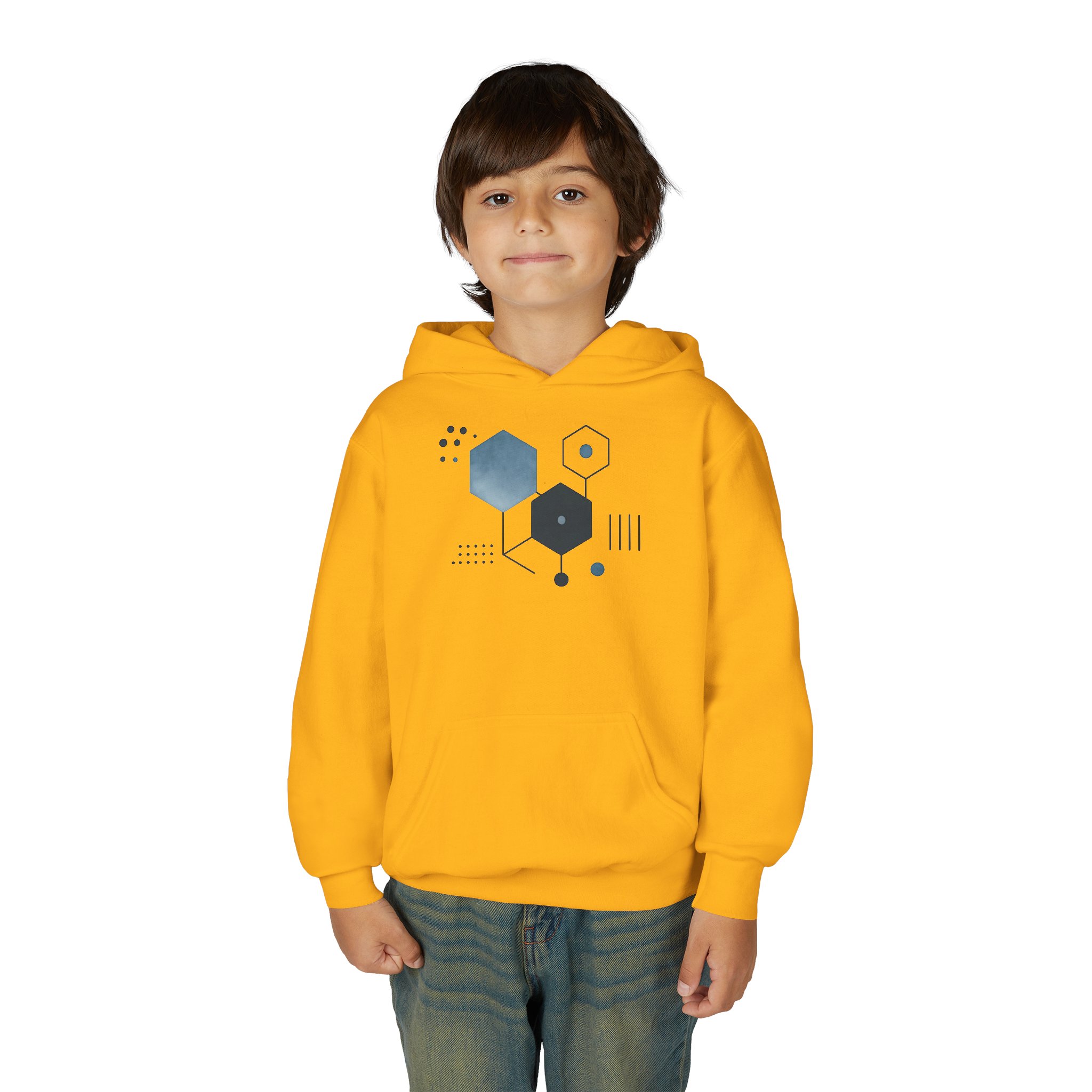 Geo Line Youth Hoodie