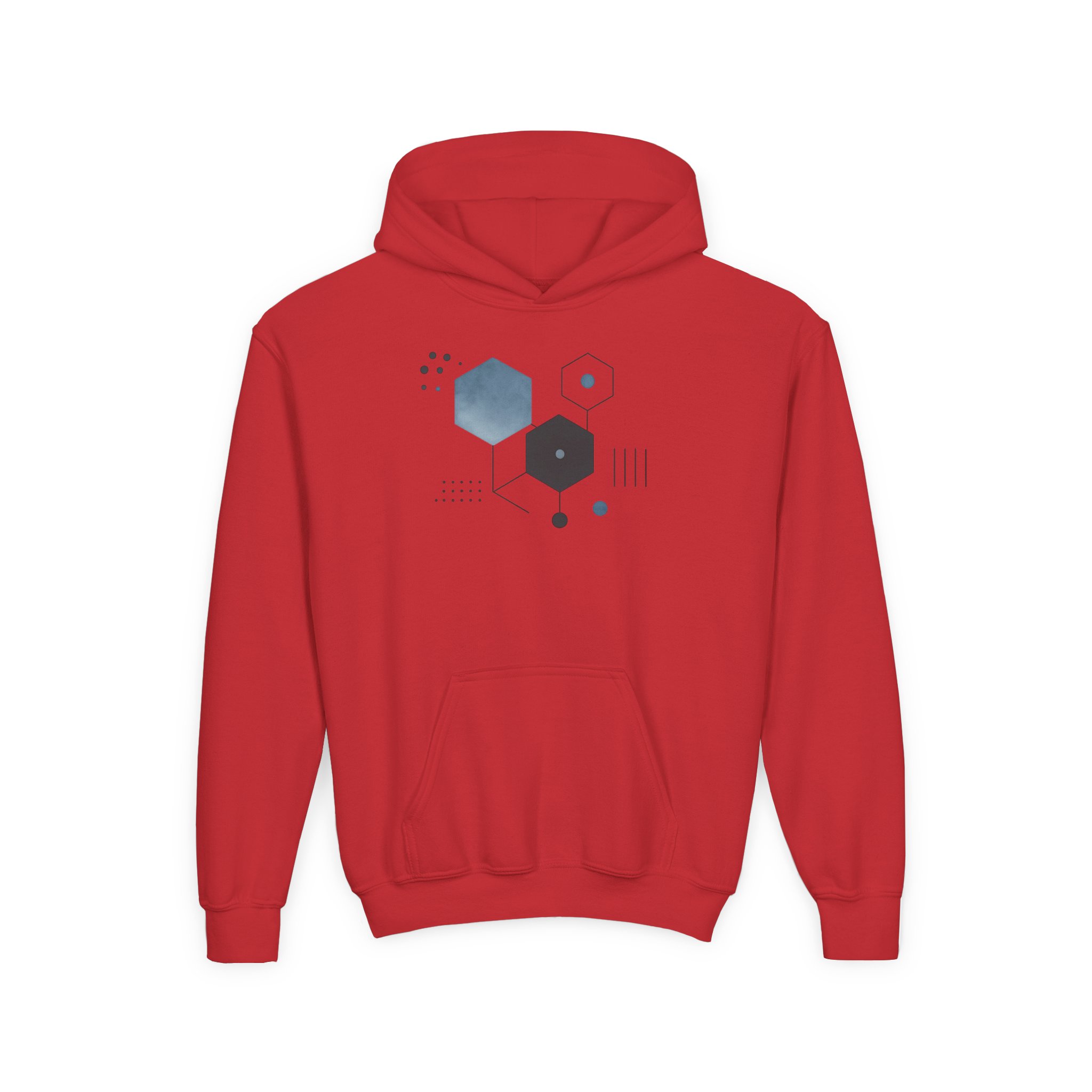 Geo Line Youth Hoodie