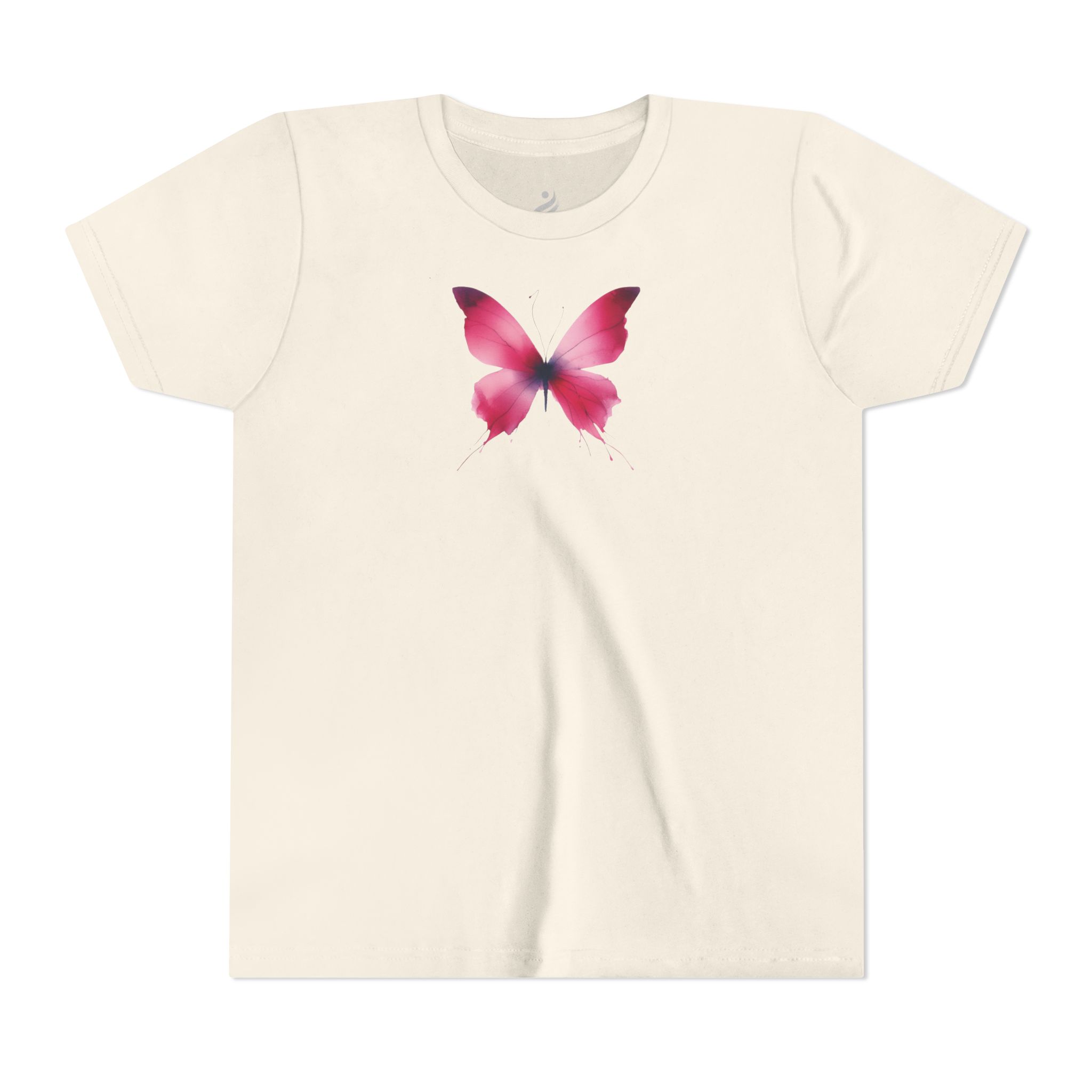 Fuchsia Butterfly Youth T-shirt