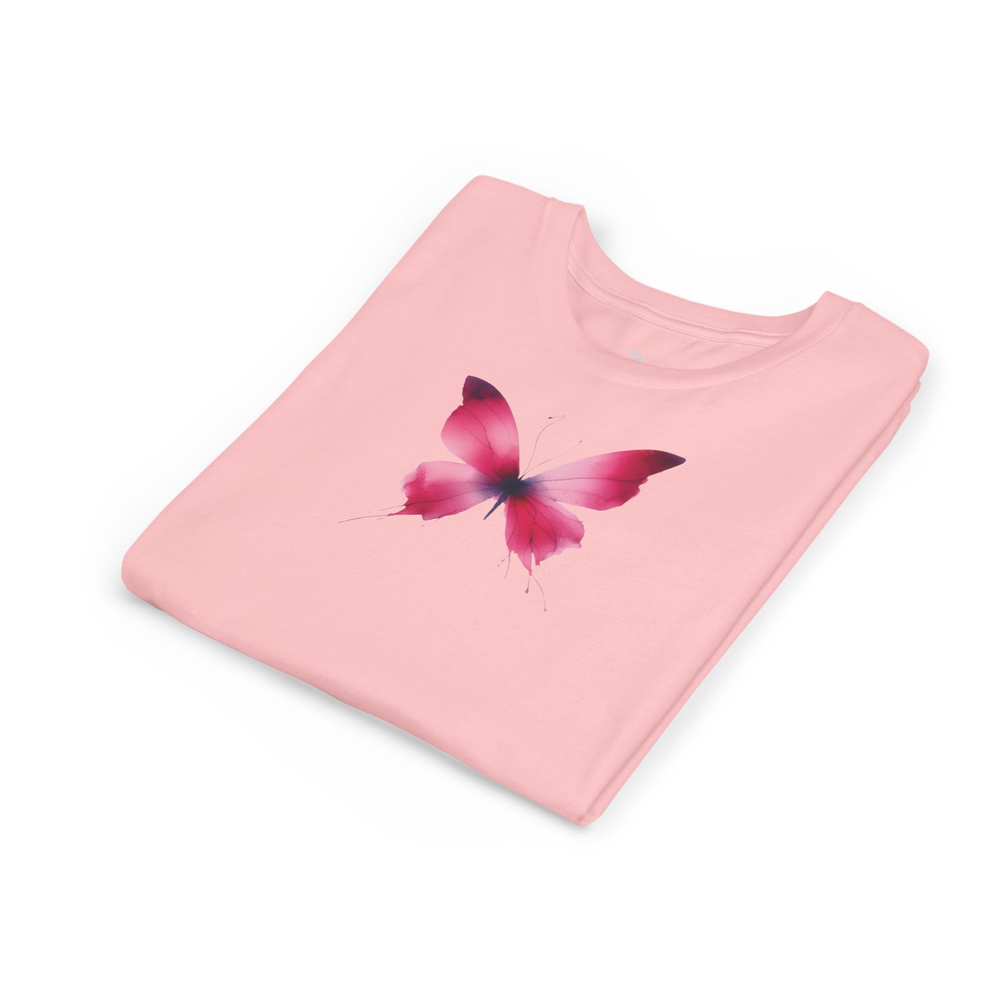 Fuchsia Butterfly Youth T-shirt