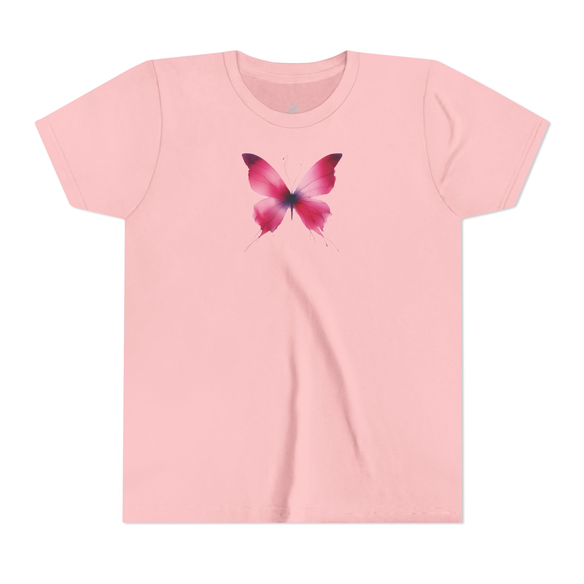 Fuchsia Butterfly Youth T-shirt
